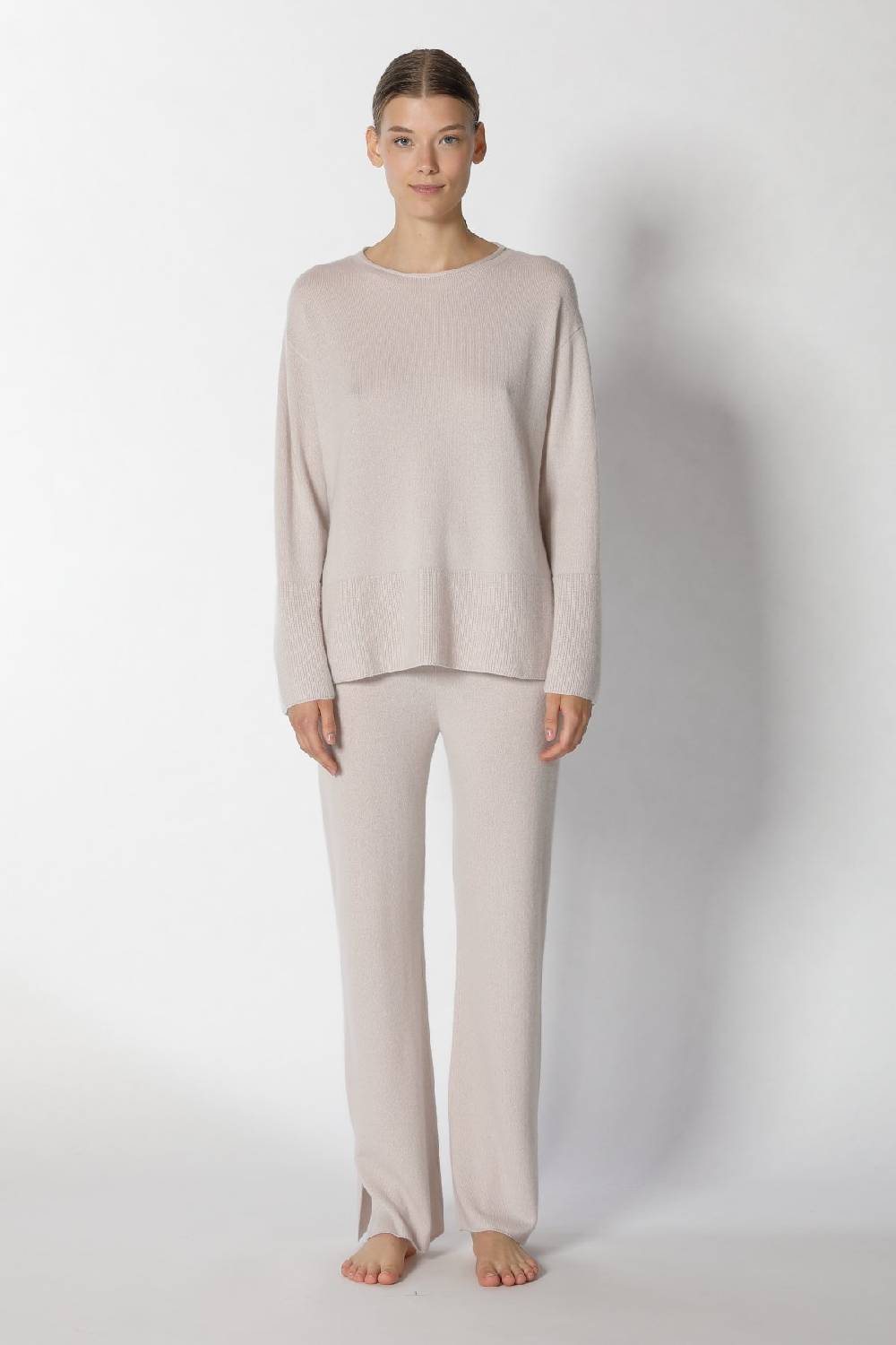 Sminfinity pure A jumper + pure slitted pants Zeitbegrenzte Promotion