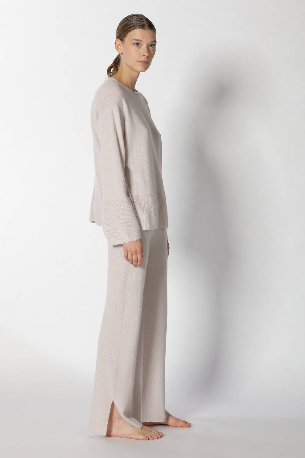 Sminfinity pure A jumper + pure slitted pants Zeitbegrenzte Promotion