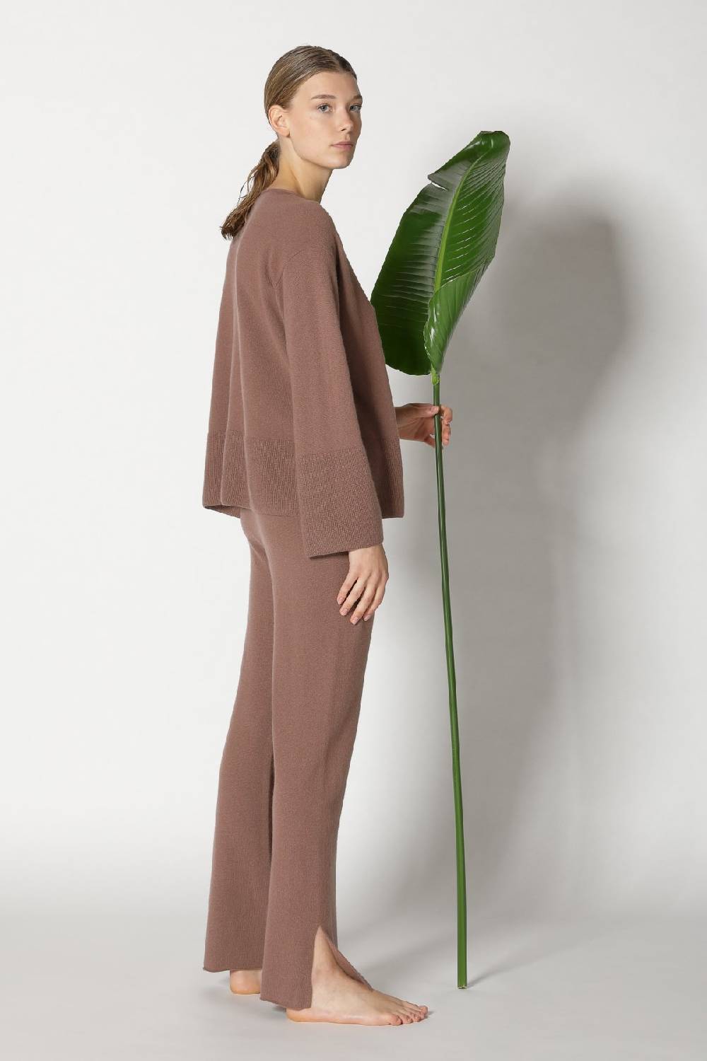 Sminfinity pure A jumper + pure slitted pants Riesige Rabatte