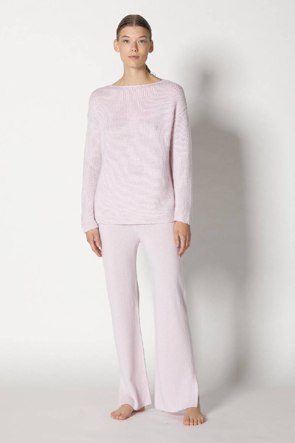 Sminfinity pure multi-ply jumper + pure slitted pants Fabrikladen