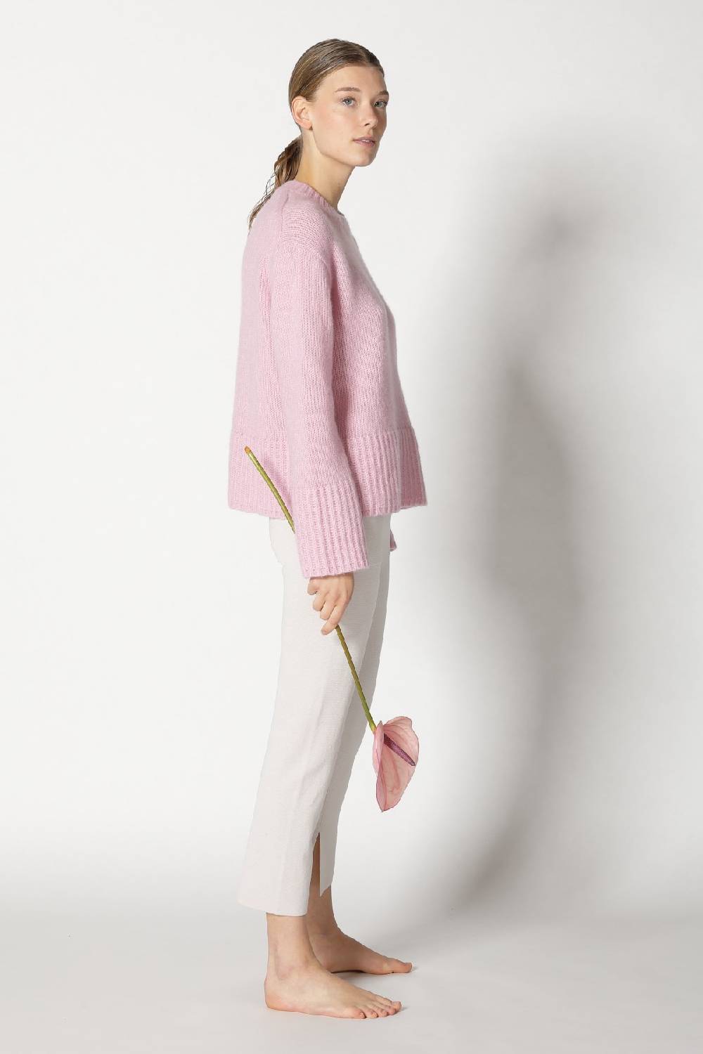 Sminfinity fluffy crew jumper + silky cropped pants 50% Rabatt für begrenzte Zeit