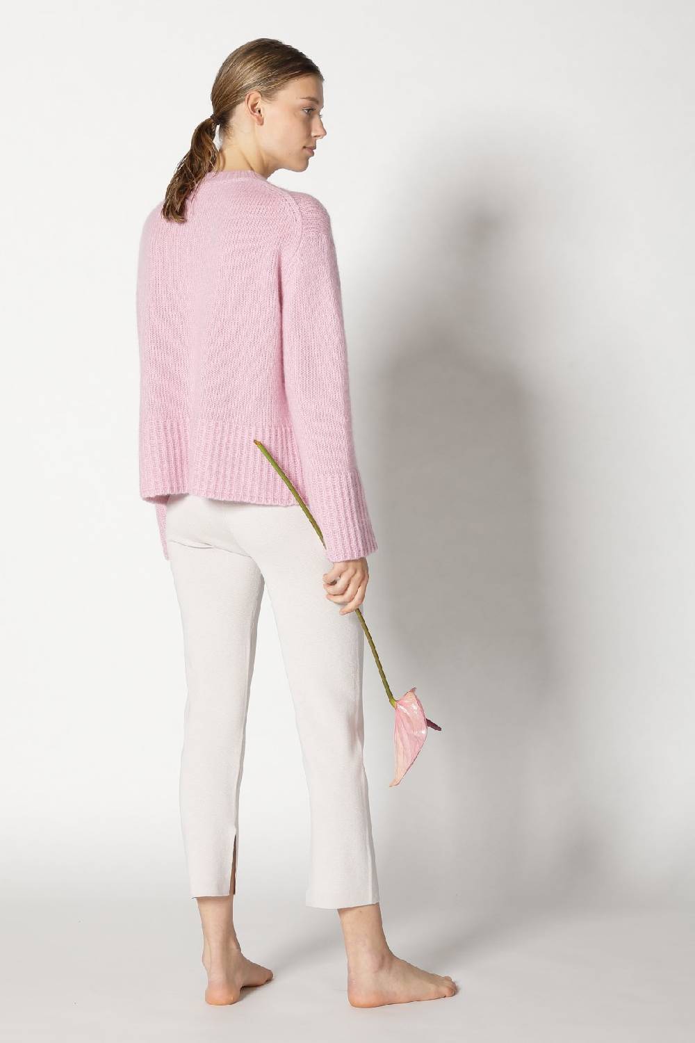 Sminfinity fluffy crew jumper + silky cropped pants 50% Rabatt für begrenzte Zeit
