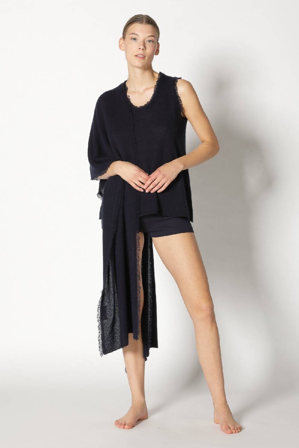 Sminfinity fluffy fringe plaid + fluffy fringe jacket + fluffy fringe crew top Fabrikpreis