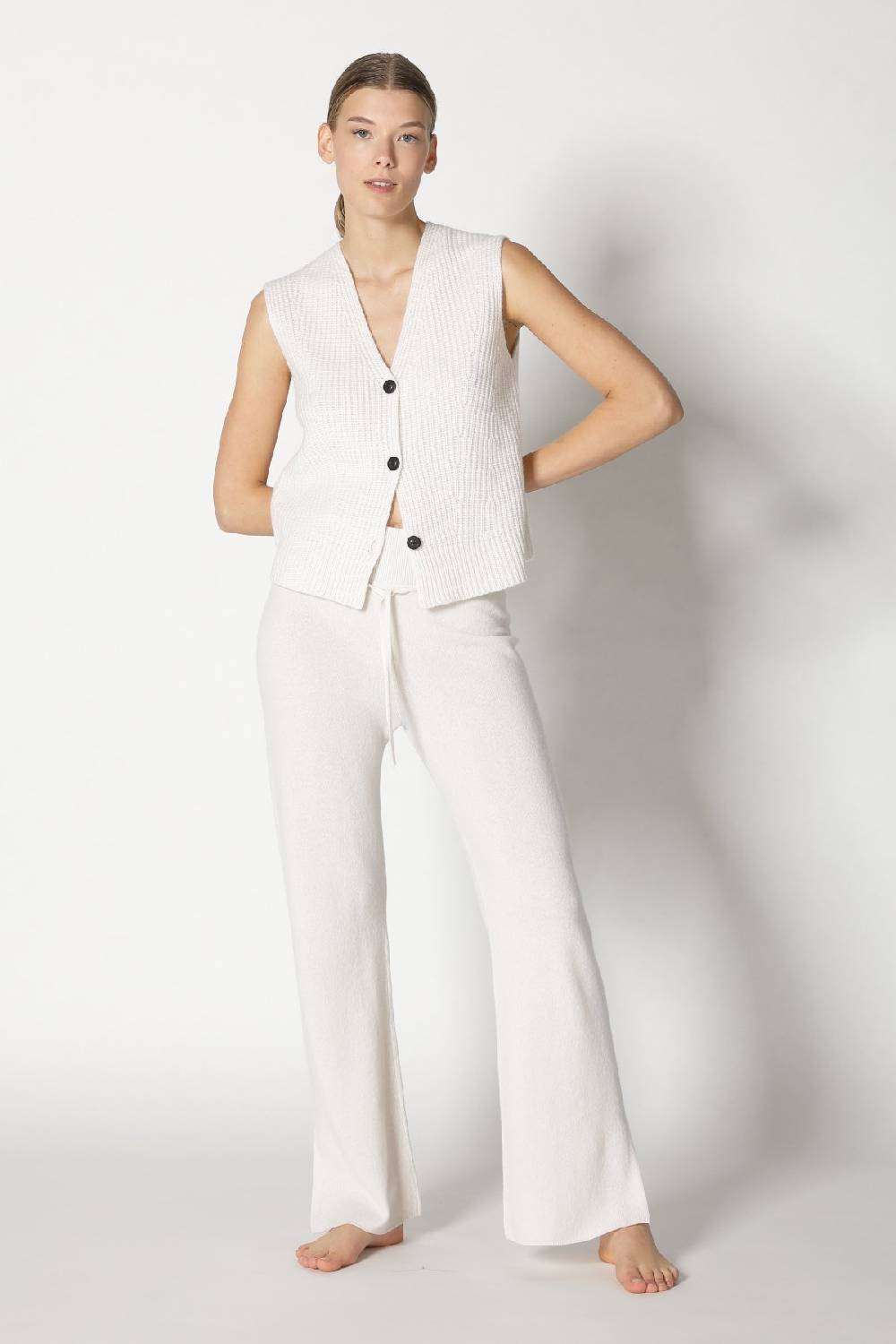 Sminfinity pure icon rib vest + pure slitted pants Exklusivangebot