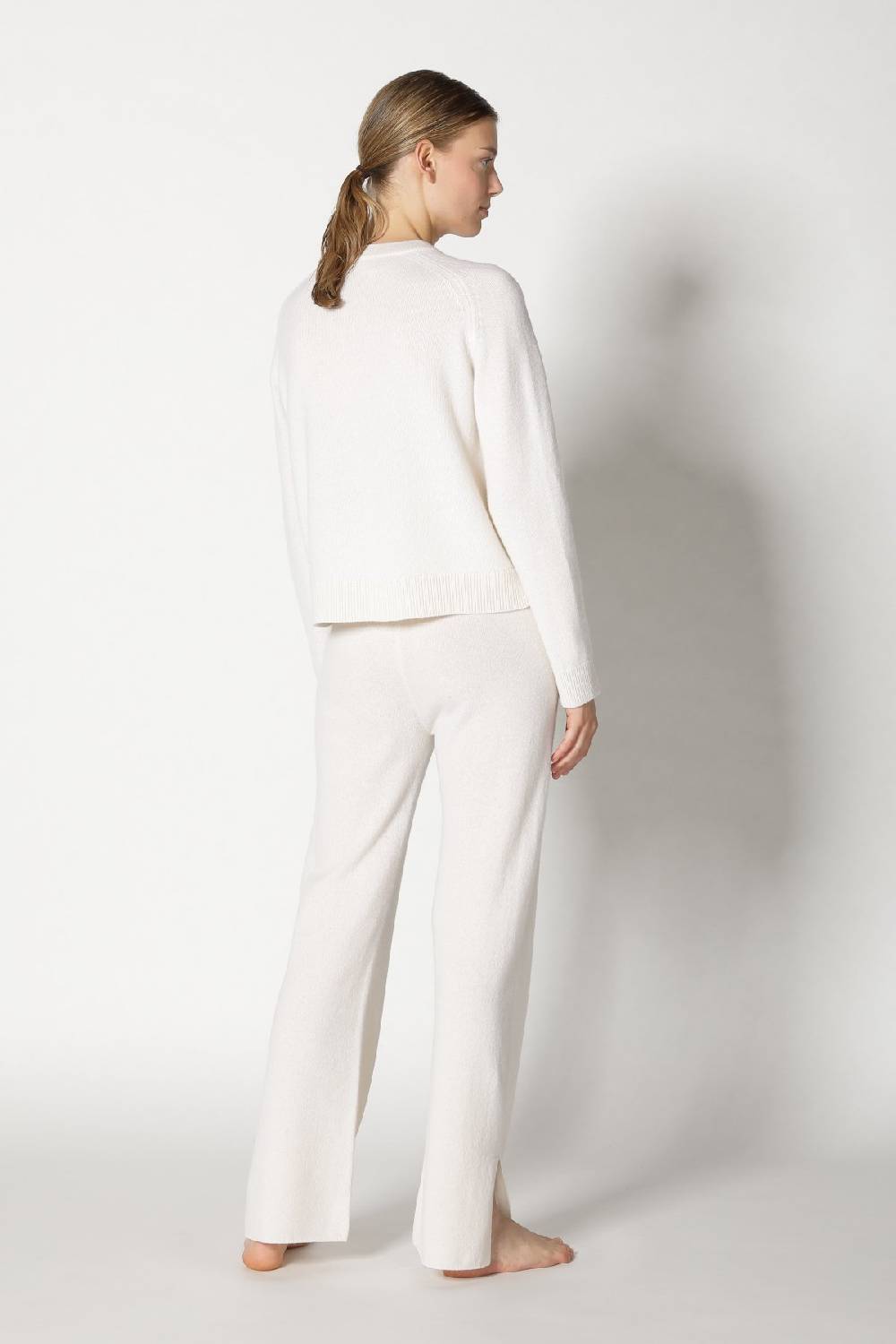 Sminfinity pure 2 ply crew jumper + pure slitted pants Preisnachlass