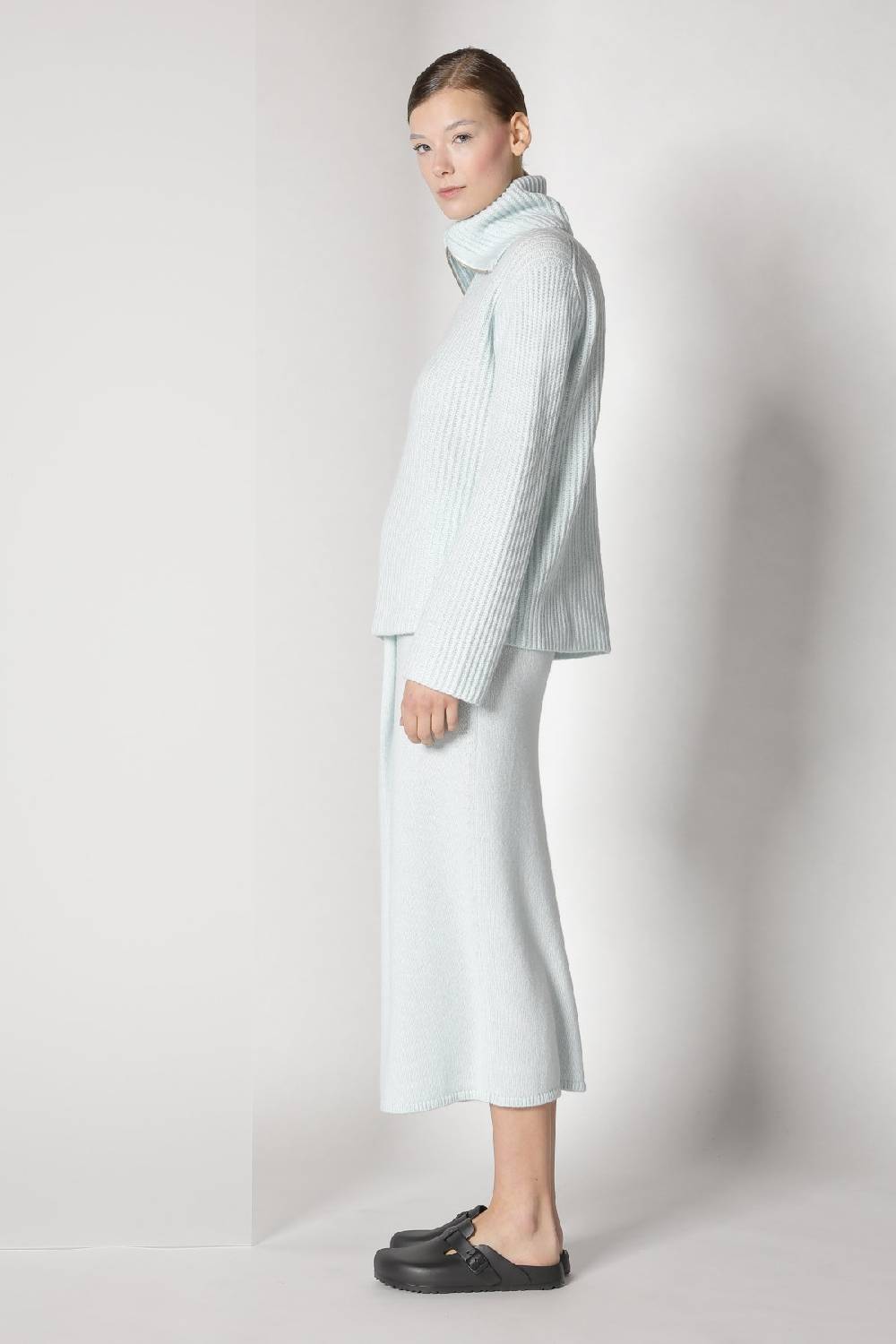Sminfinity blurry ribbed zip-jumper + blurry tulip skirt Black Friday