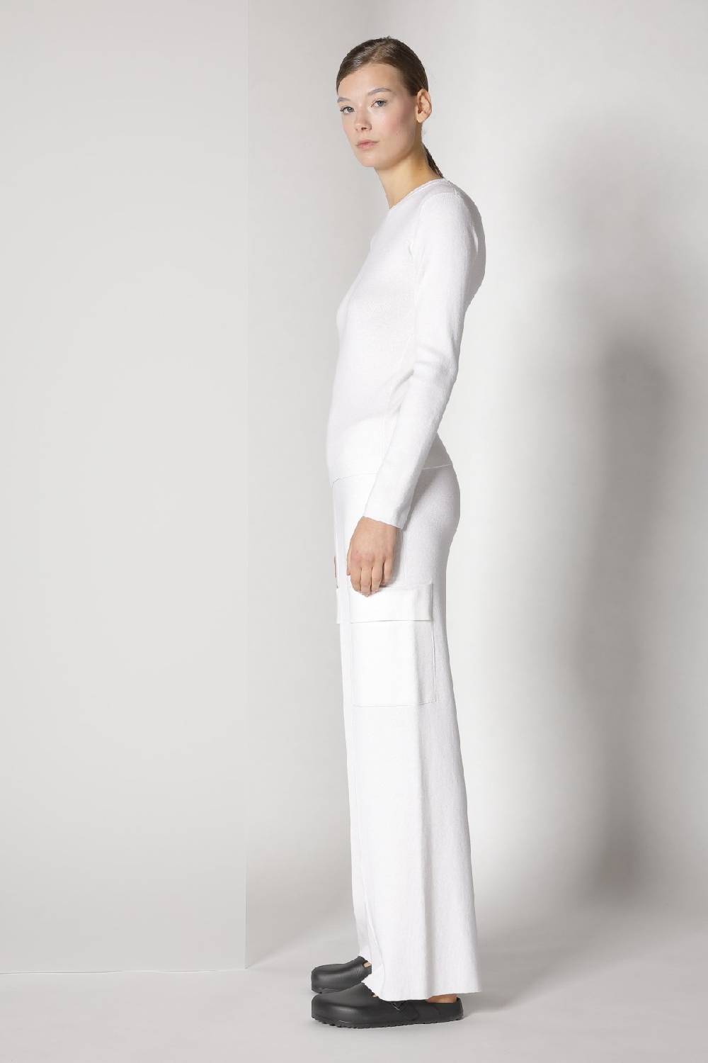 Sminfinity fitted crewneck + cargo bellbottom pants Jubiläumsangebot