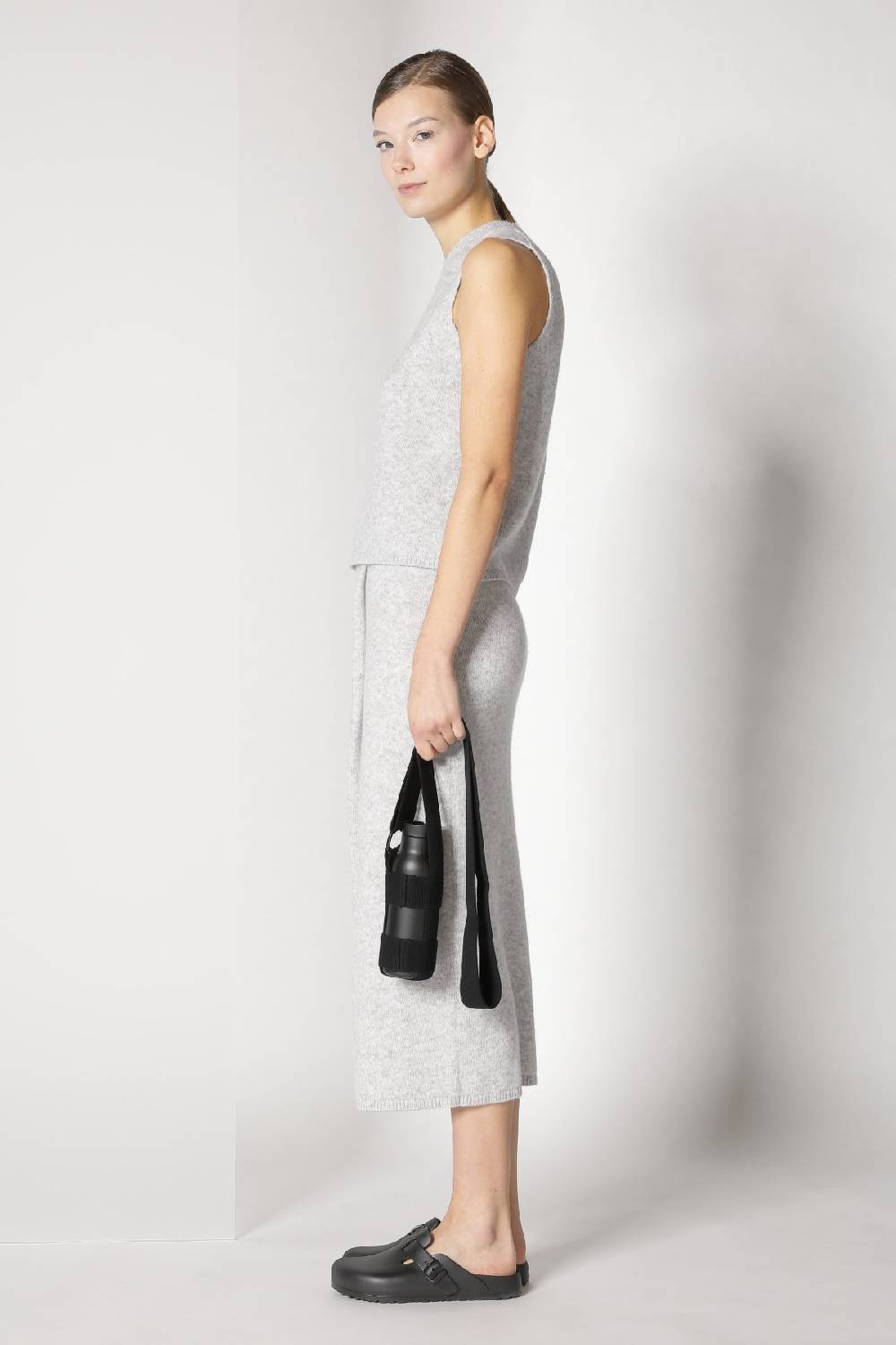 Sminfinity blurry ribbed scarf + blurry crew top + blurry tulip skirt Top Angebot