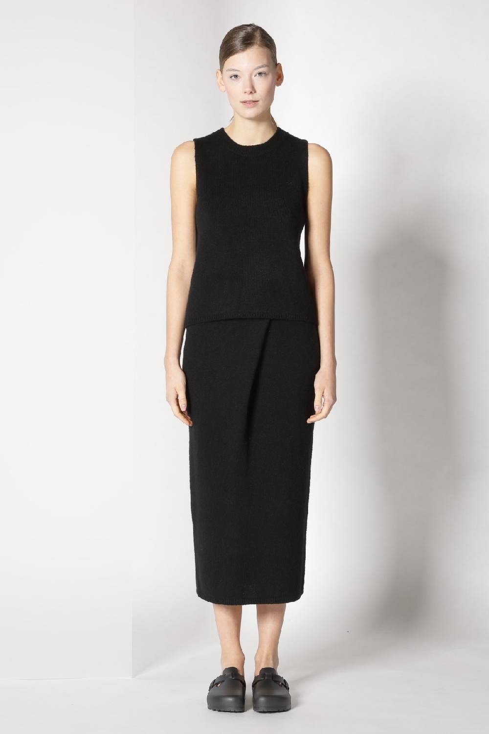 Sminfinity blurry ribbed zip-jacket + blurry crew top + blurry tulip skirt Exklusive Angebote