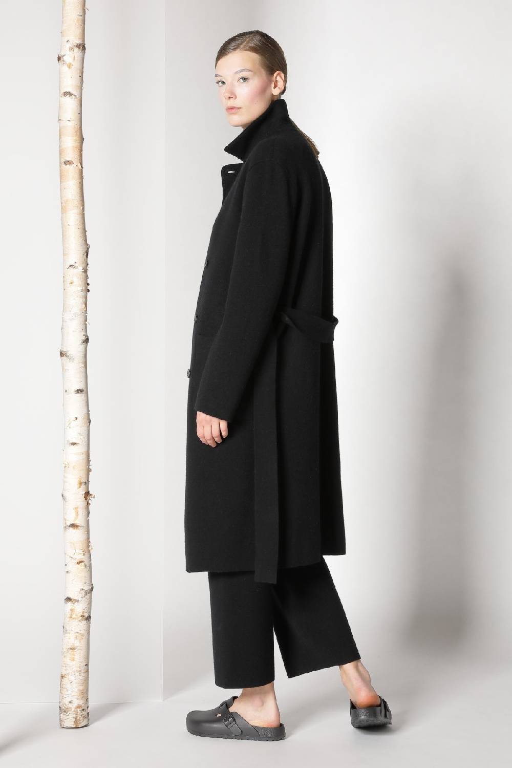 Sminfinity doubleface pea coat + chilly cable jumper + chilly cargo pants Sonderangebote
