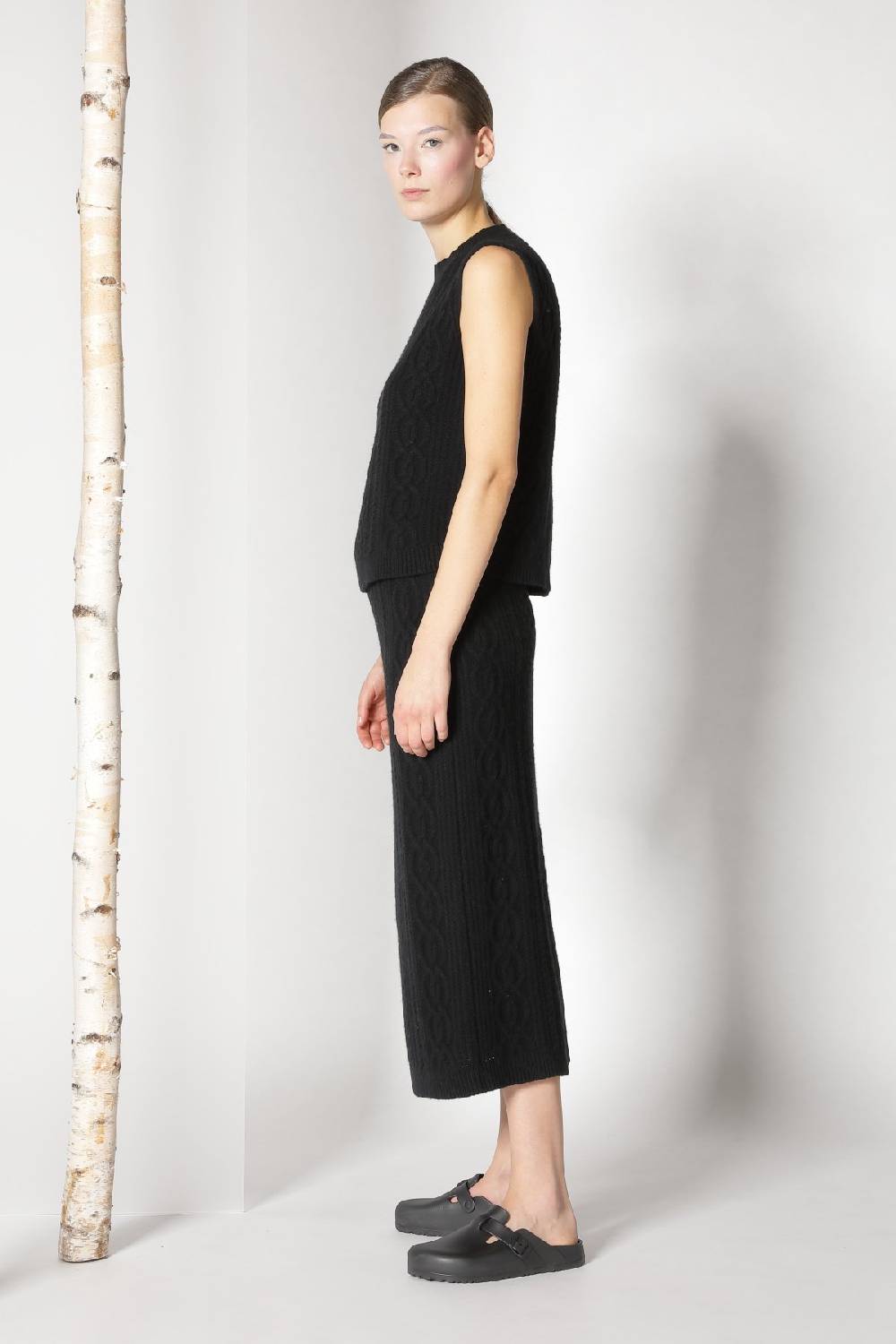 Sminfinity chilly cable maxi coat + chilly cable top + chilly cable maxi skirt Tiefpreis