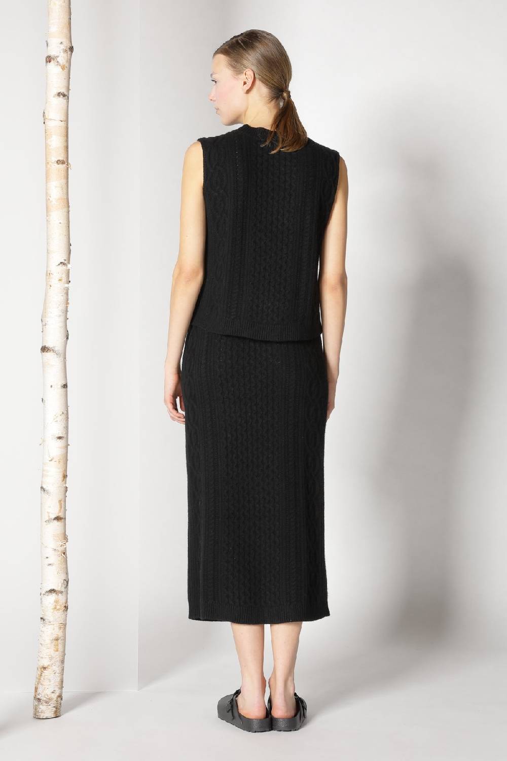 Sminfinity chilly cable maxi coat + chilly cable top + chilly cable maxi skirt Tiefpreis