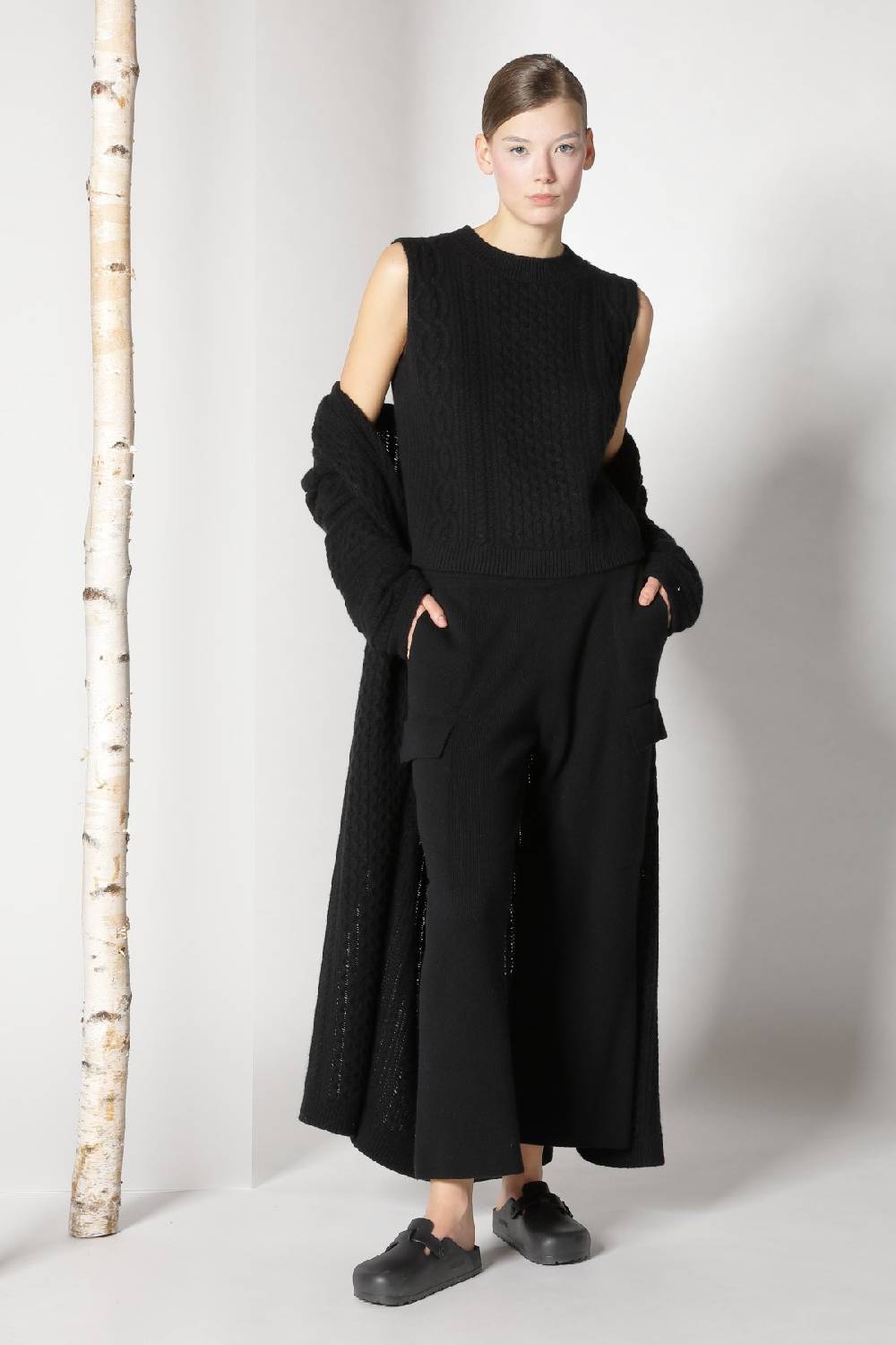 Sminfinity chilly cable maxi coat + chilly cable top + chilly cargo pants Wochenangebot