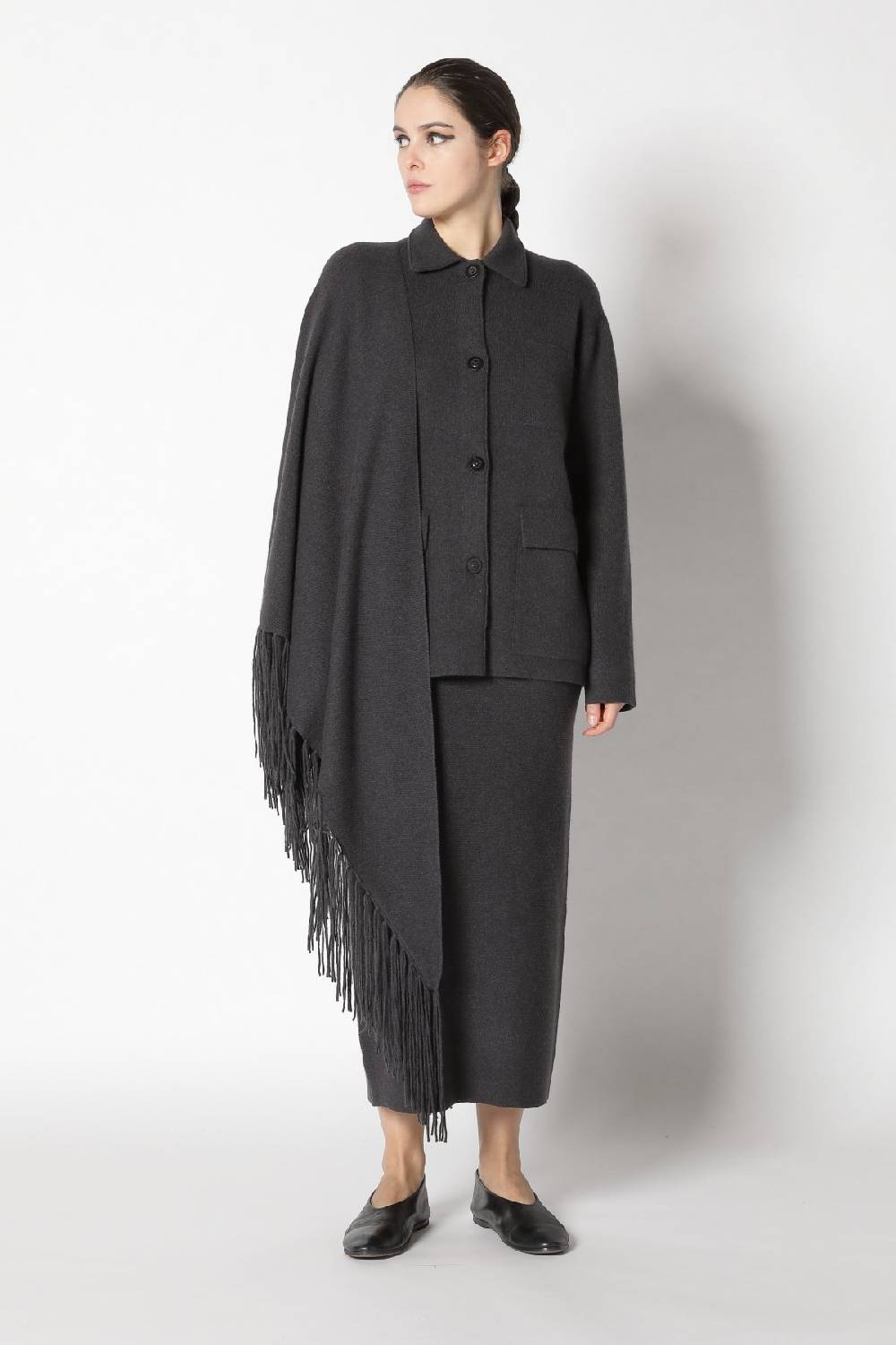 Sminfinity doubleface shirtjacket + garter triangle + garter maxi skirt Begrenzt auf 3 Tage