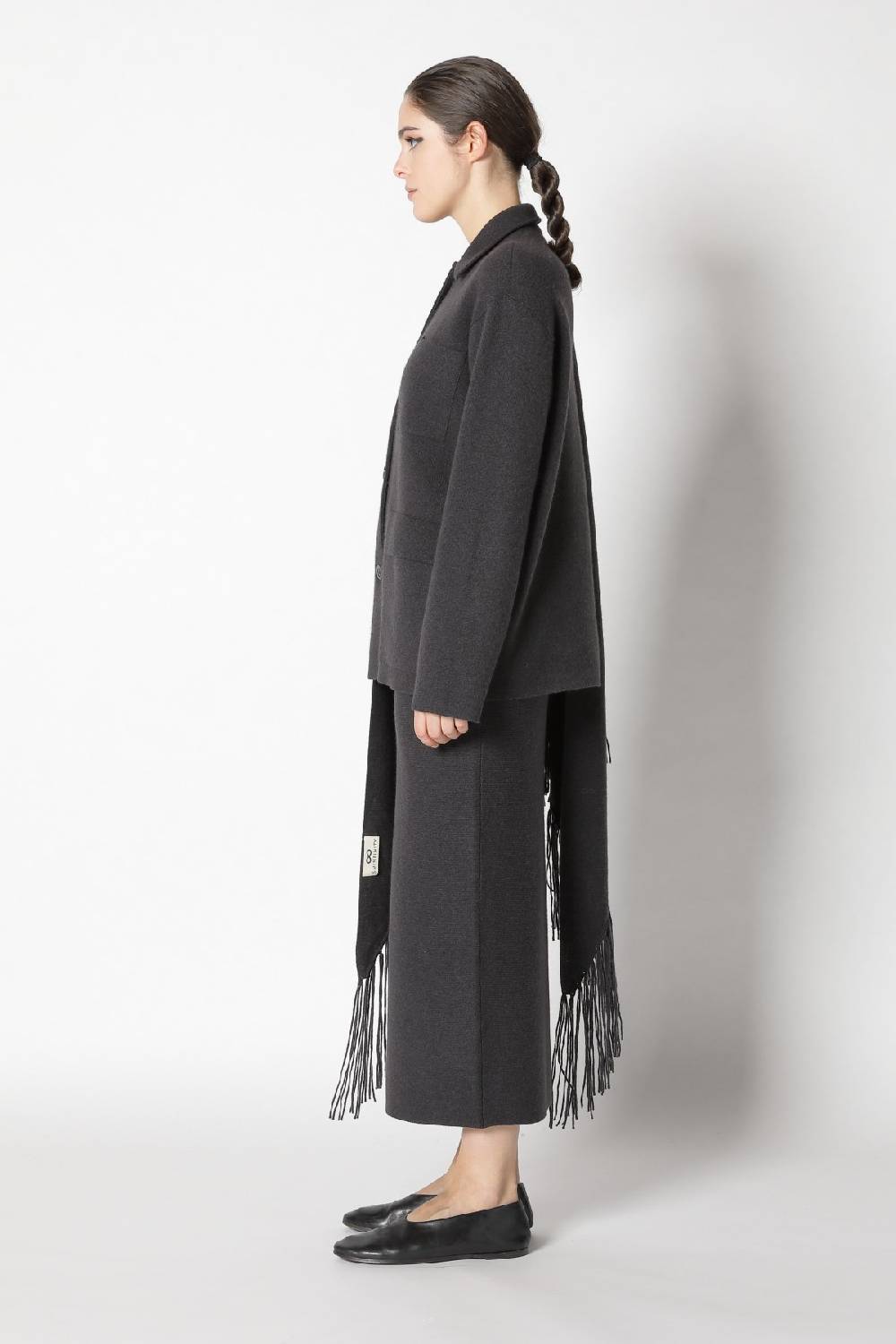 Sminfinity doubleface shirtjacket + garter triangle + garter maxi skirt Begrenzt auf 3 Tage