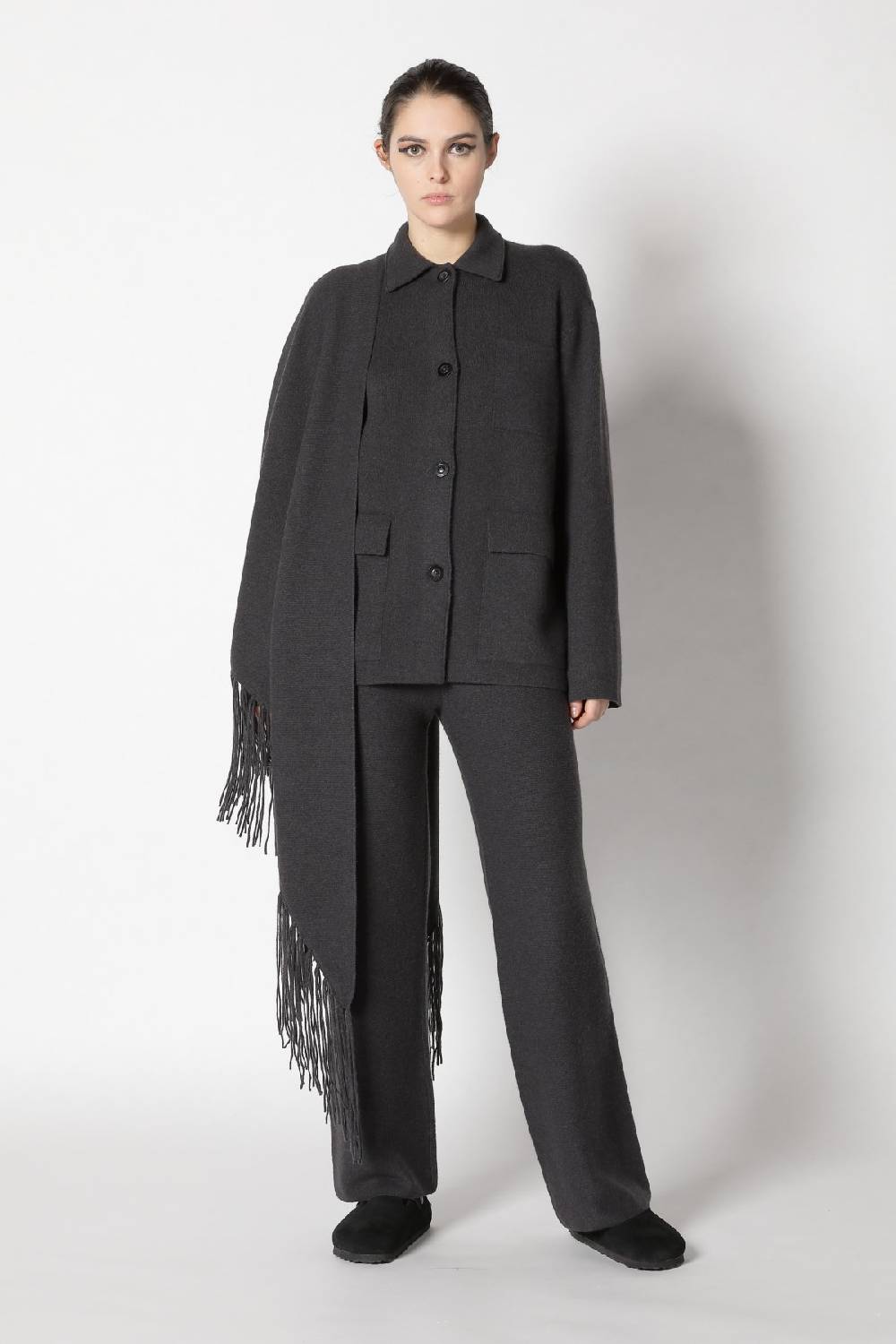 Sminfinity doubleface shirtjacket + garter palazzo pants Speichern exportieren
