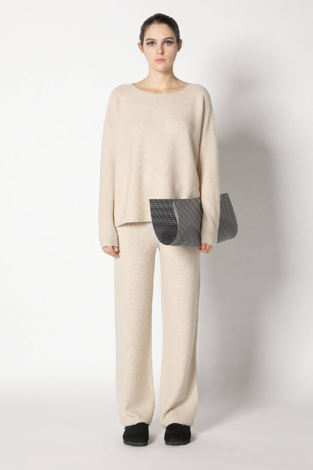 Sminfinity garter crew jumper + garter palazzo pants Auslauf