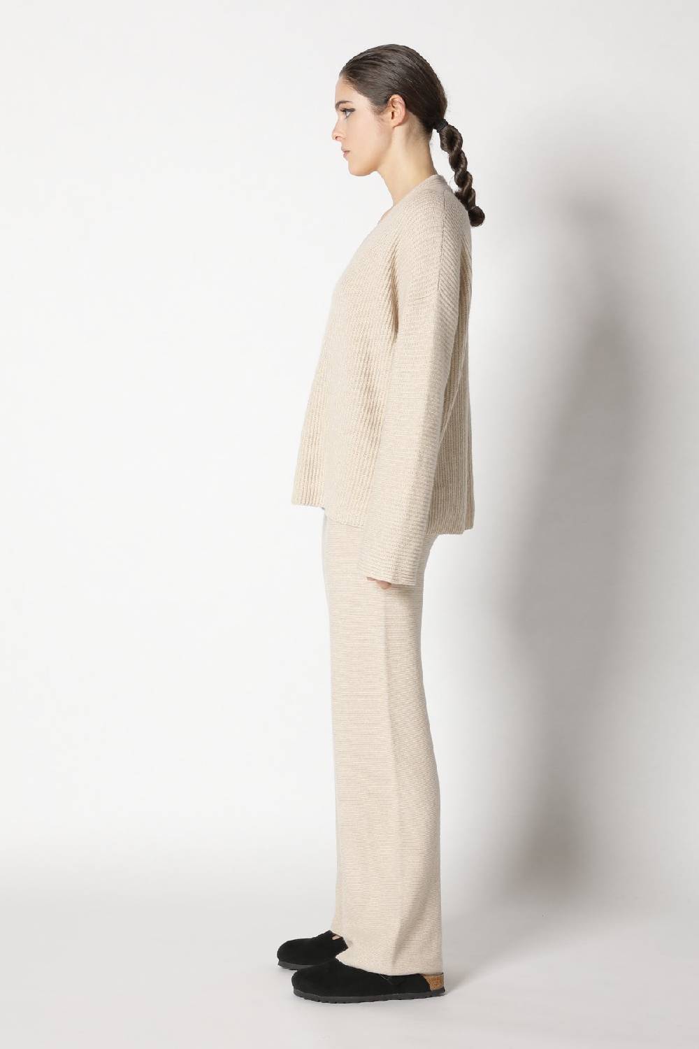 Sminfinity slouchy rib jumper + garter palazzo pants + garter triangle Verkauf