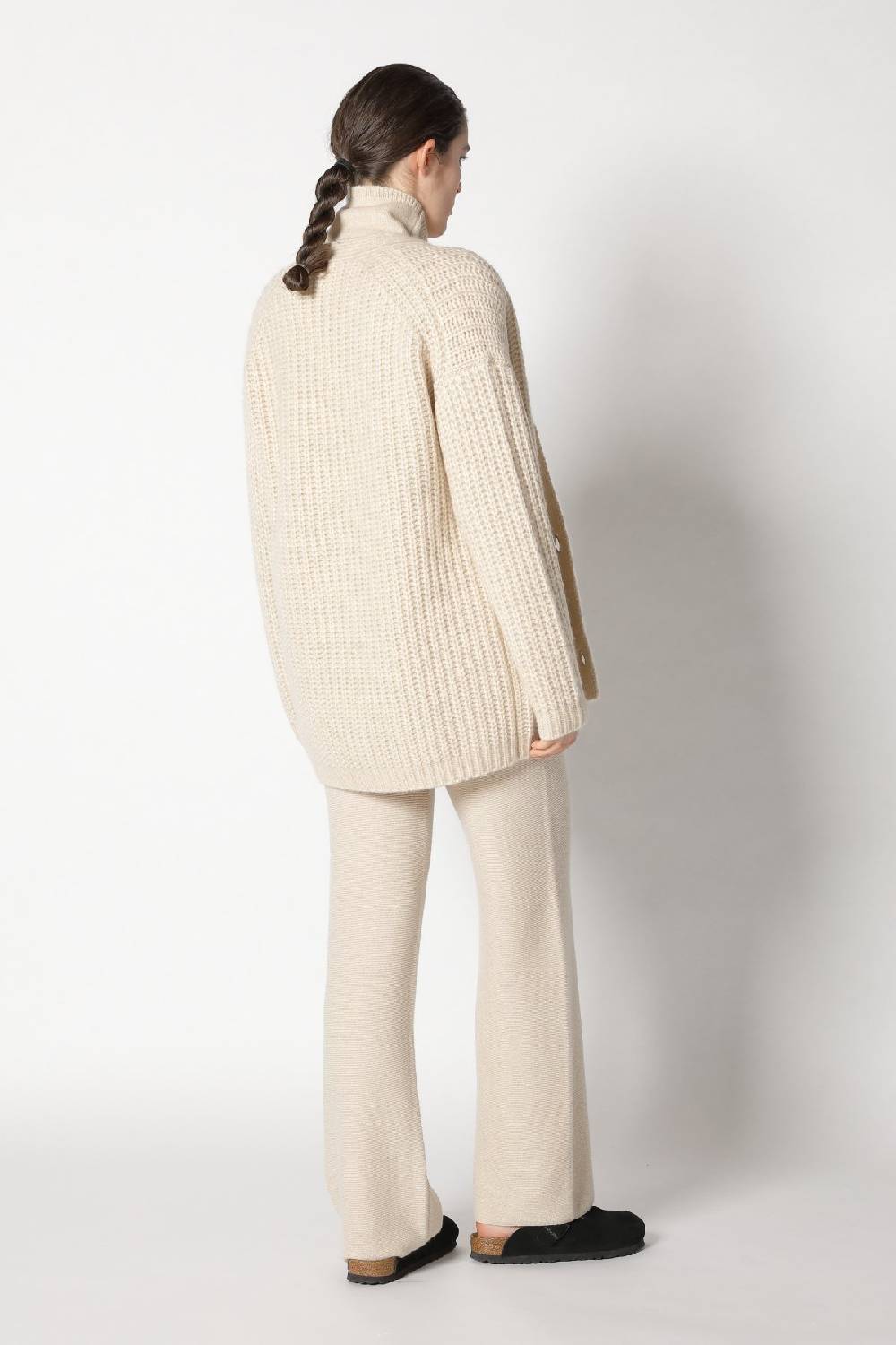 Sminfinity blurry chunky cardy + blurry turtle top + garter palazzo pants Schlussverkauf