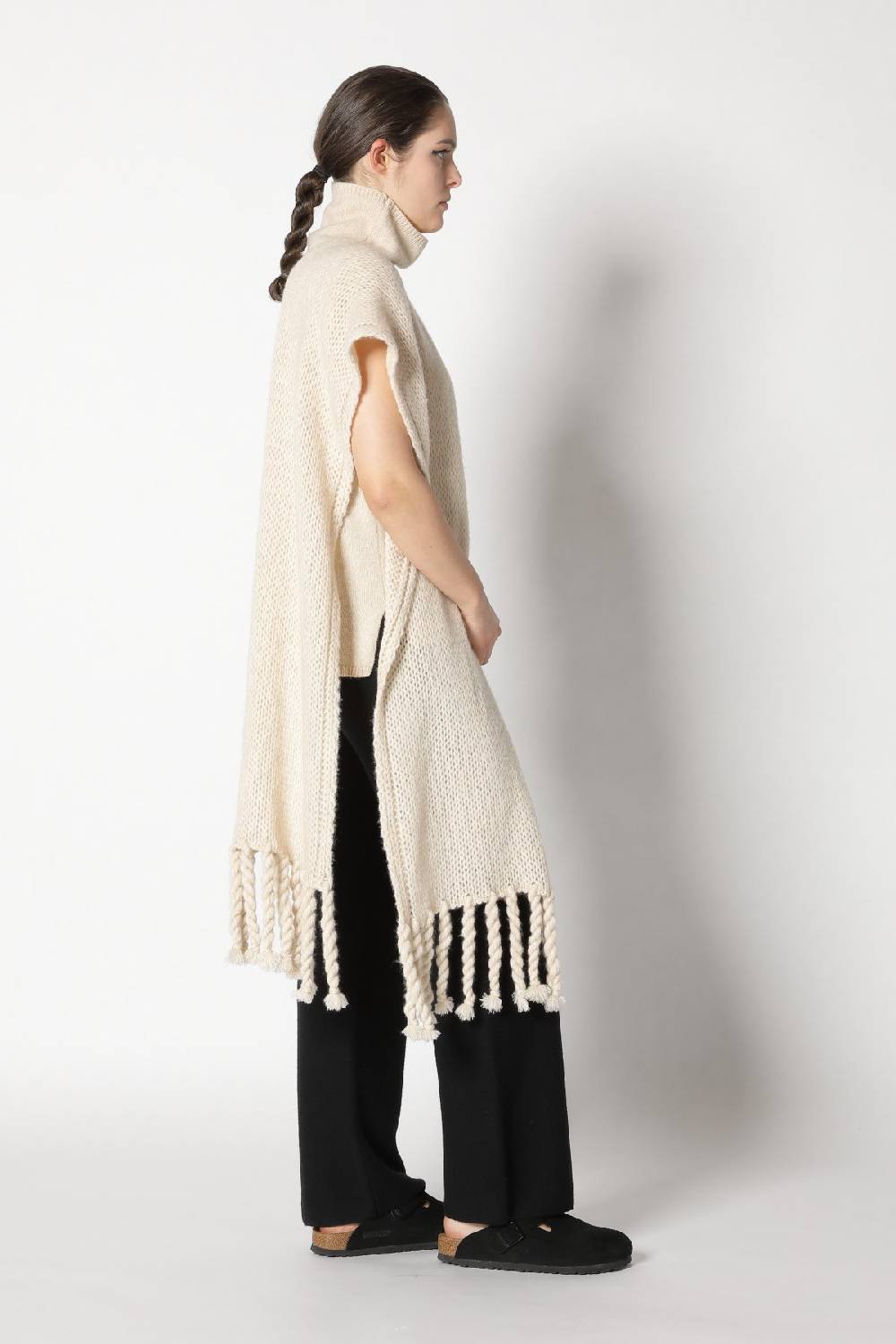 Sminfinity blurry turtle top + garter palazzo pants + blurry chunky scarf Meist gekauft