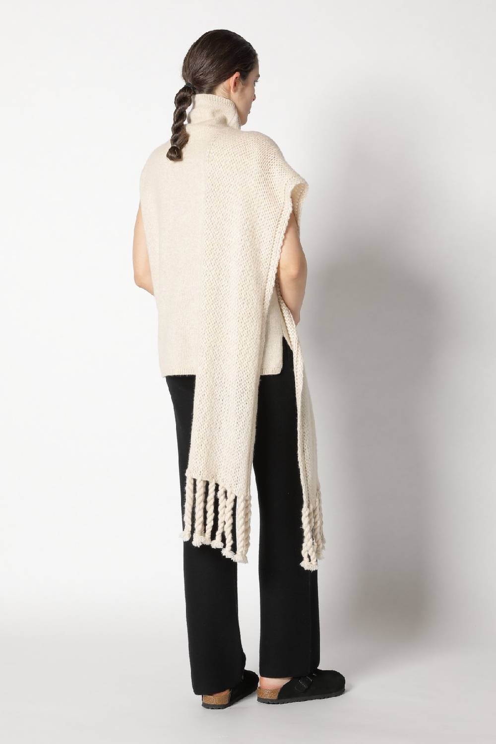 Sminfinity blurry turtle top + garter palazzo pants + blurry chunky scarf Meist gekauft