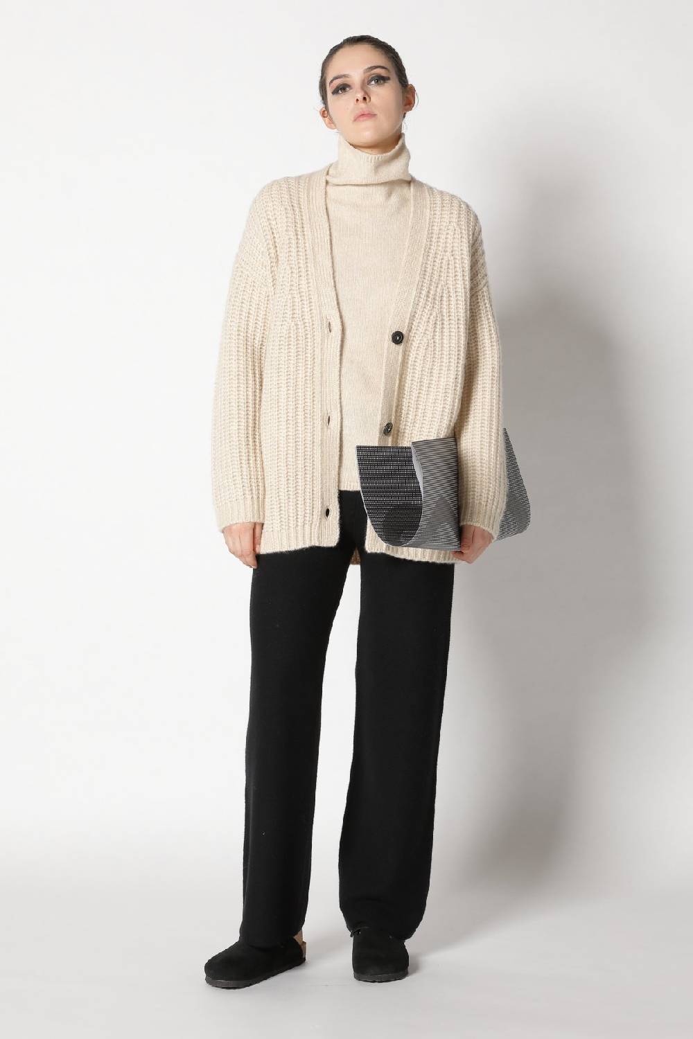 Sminfinity blurry turtle top + blurry chunky cardy + garter palazzo pants Kostenloser Versand