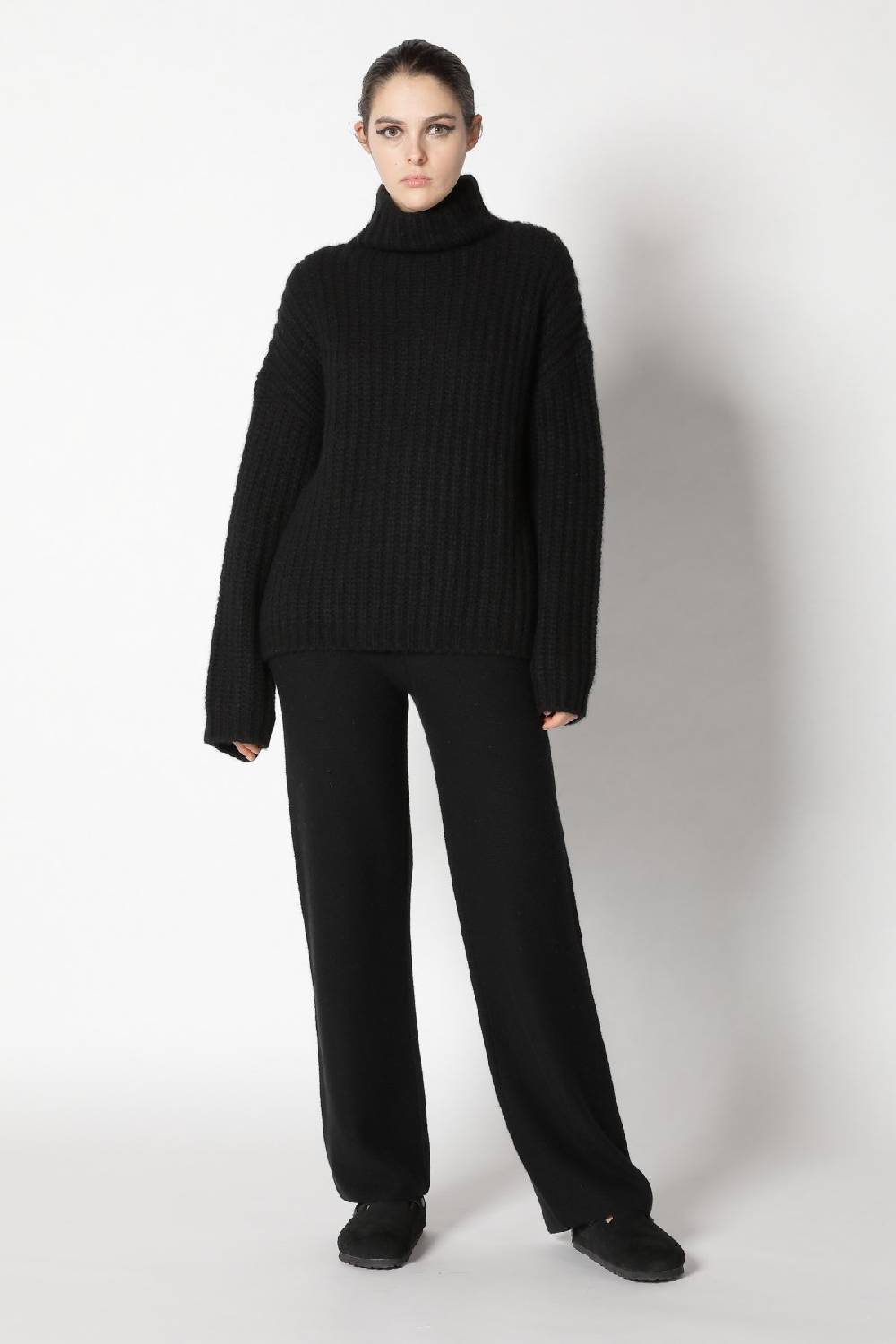 Sminfinity blurry chunky crewneck + garter palazzo pants Fabrikpreis