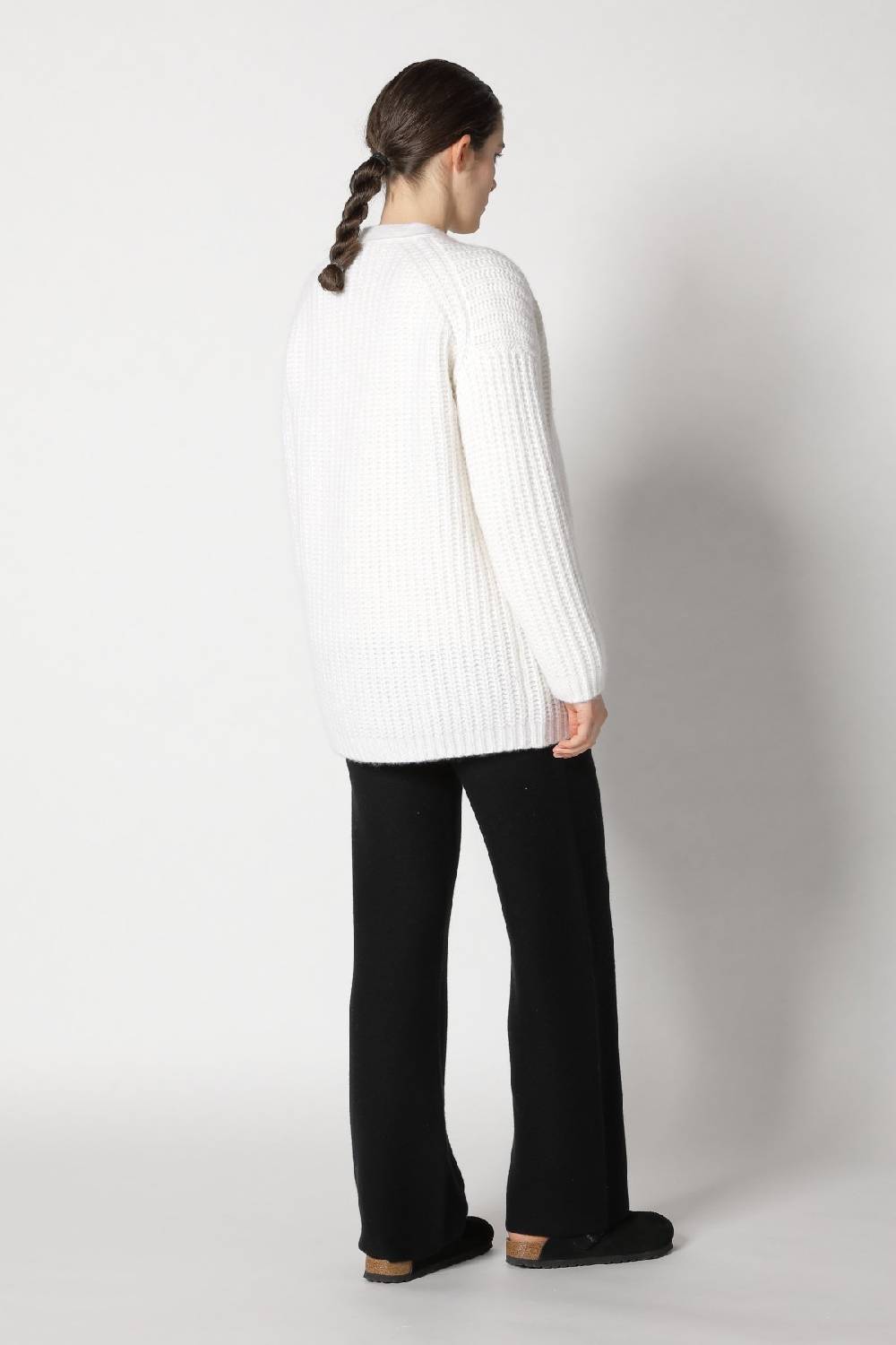 Sminfinity blurry chunky cardy + blurry chunky crewneck + garter palazzo pants Preisnachlass