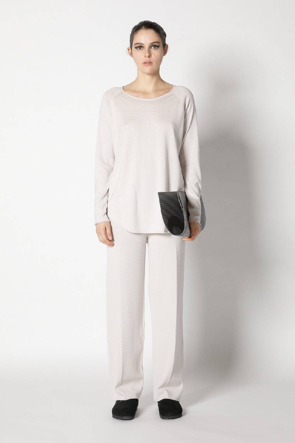 Sminfinity silky longshirt + silky suit pants Neueste Mode
