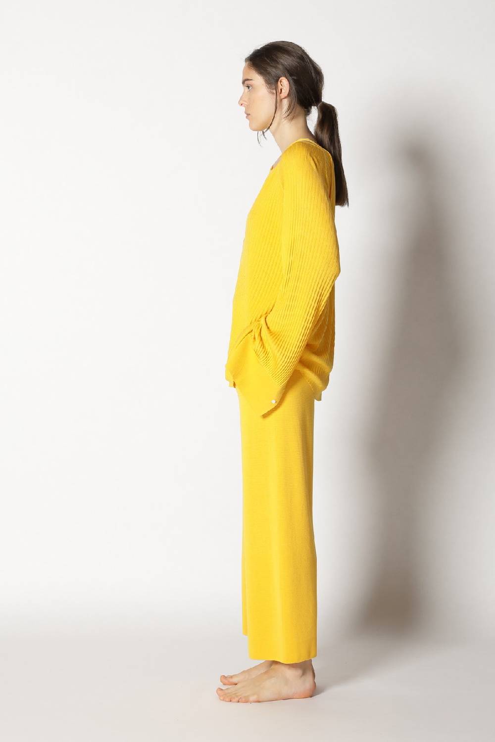 Sminfinity plissé drape tunic + milano culotte Blitzangebot