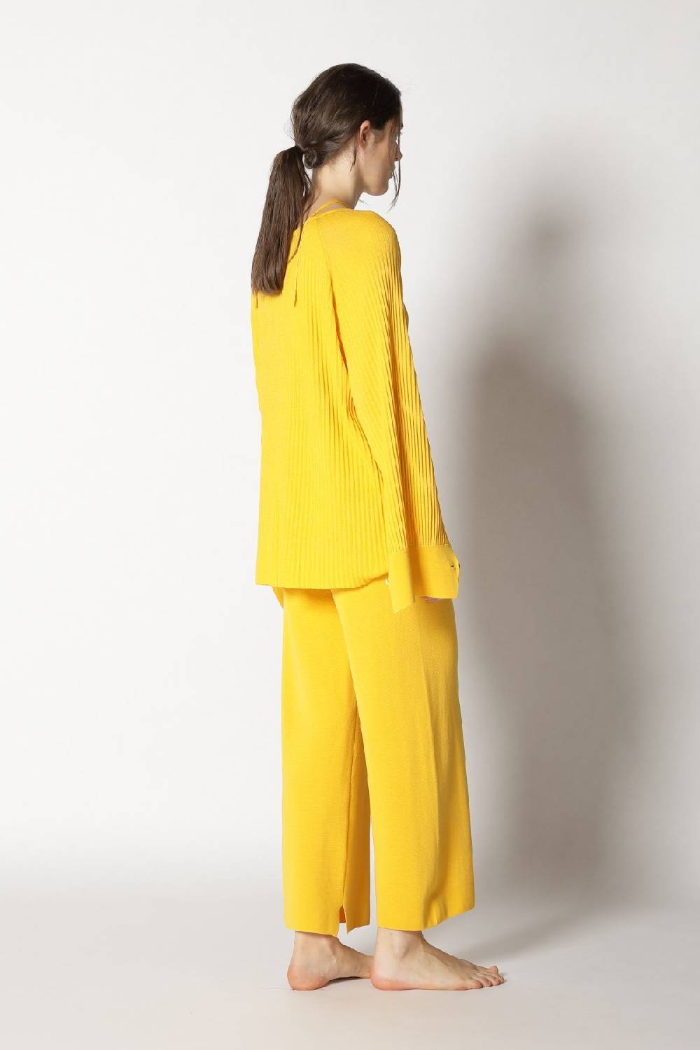 Sminfinity plissé drape tunic + milano culotte Blitzangebot