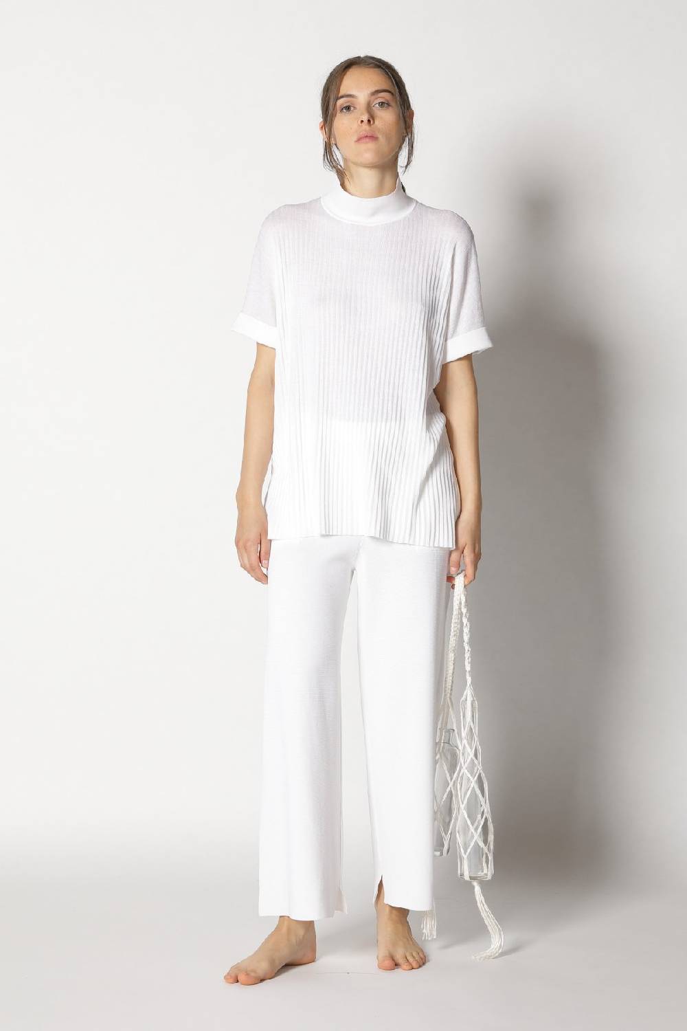 Sminfinity plissé drape top + milano culotte Saisonale Angebote