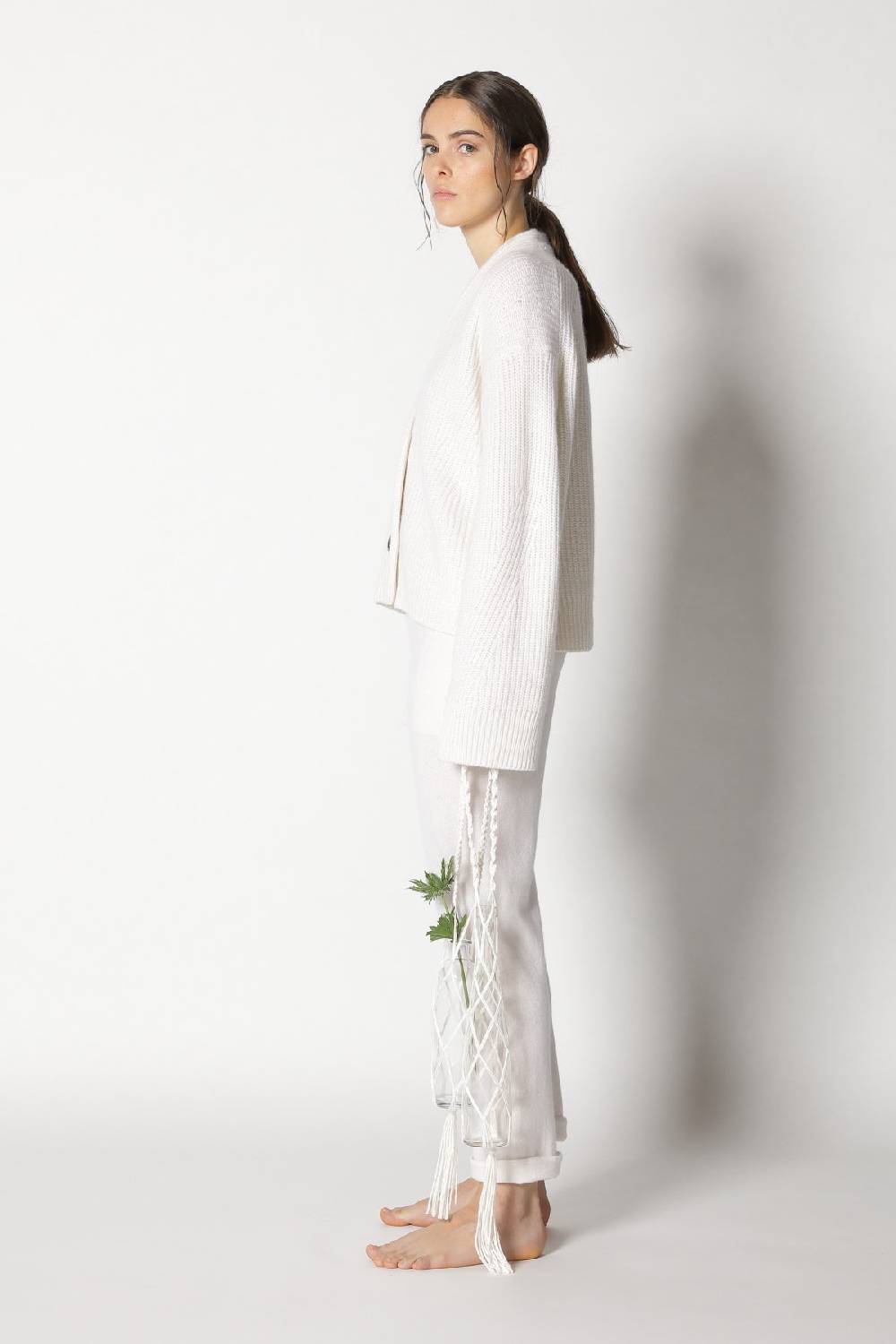 Sminfinity icon rib cardigan + pure boat pants Sonderangebote