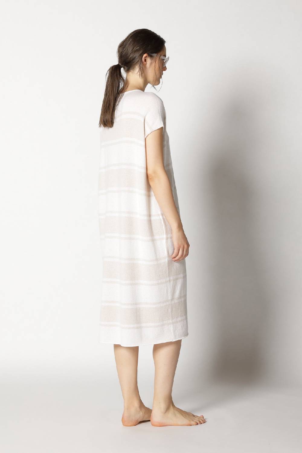 Sminfinity pure stripe tunic dress VIP-Rabatte