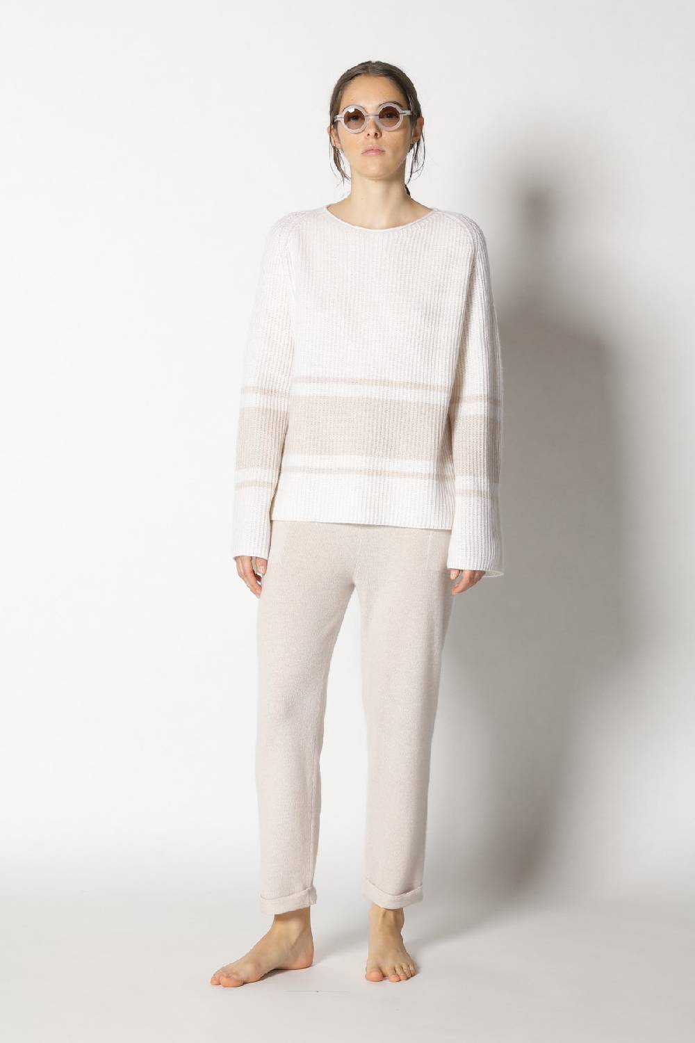 Sminfinity pure triped rib jumper + pure boat pants Tiefpreis