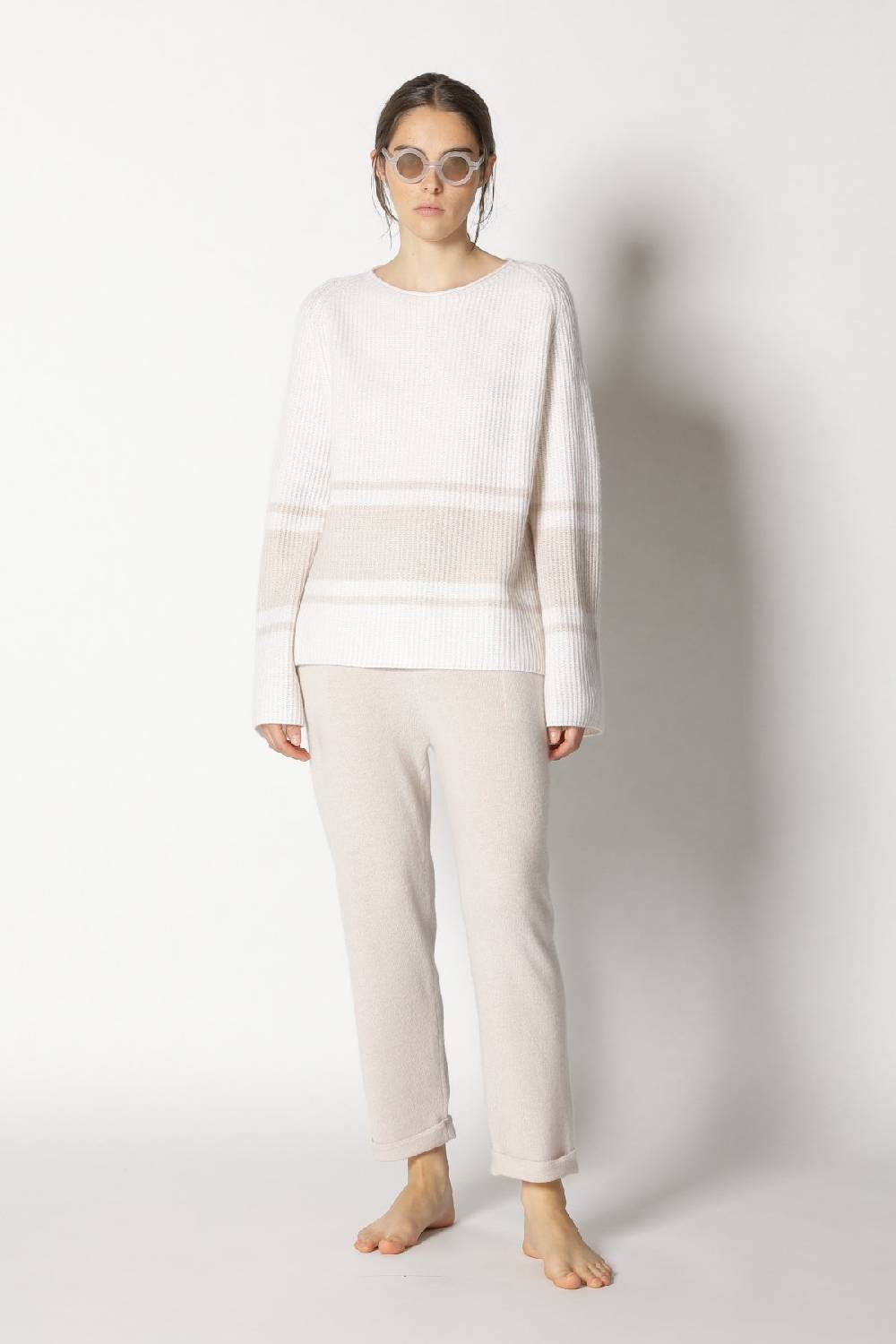 Sminfinity pure triped rib jumper + pure boat pants Tiefpreis