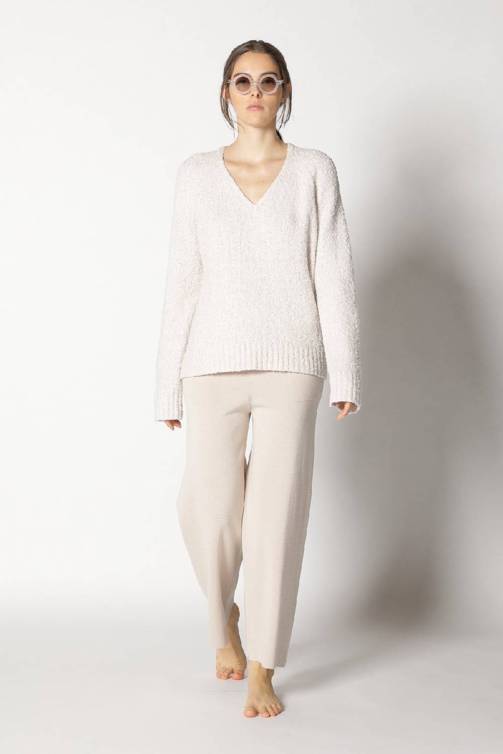 Sminfinity bouclé V neck + milano culotte Letzte 3 Tage