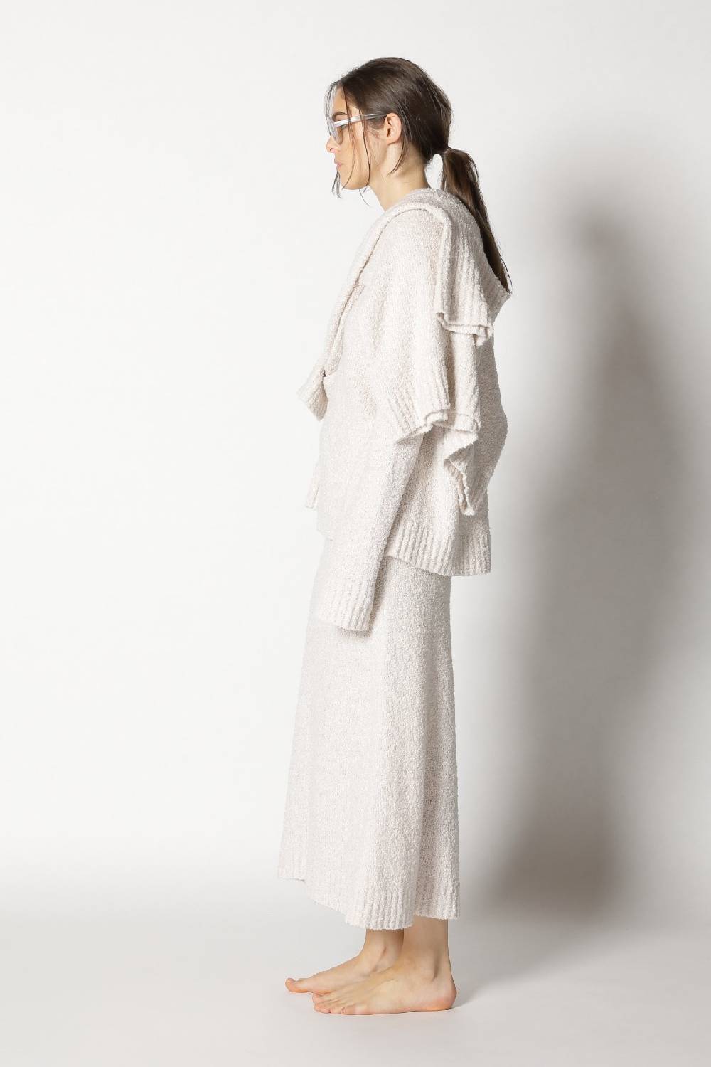 Sminfinity bouclé V neck + bouclé turtle + bouclé A skirt JETZT KAUFEN