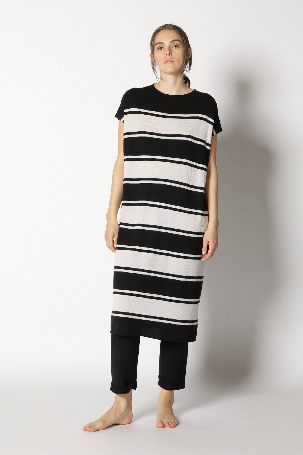 Sminfinity pure stripe tunic dress + pure boat pants Nur für heute