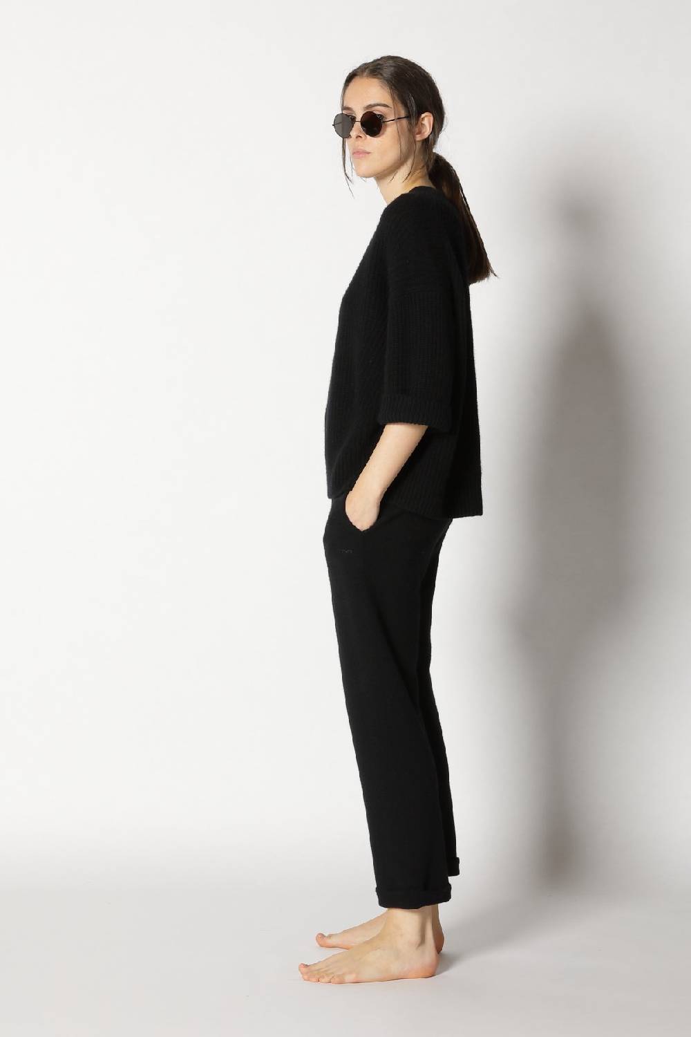 Sminfinity icon rib V neck + pure boat pants Riesige Rabatte