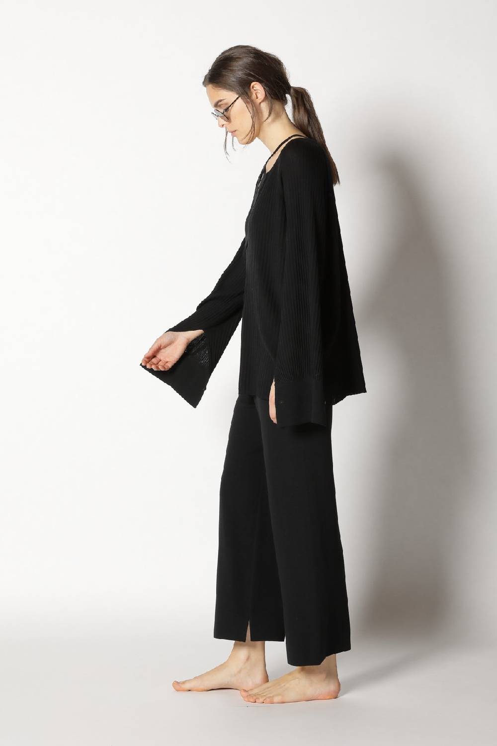 Sminfinity plissé drape tunic + milano culotte Fabrikladen