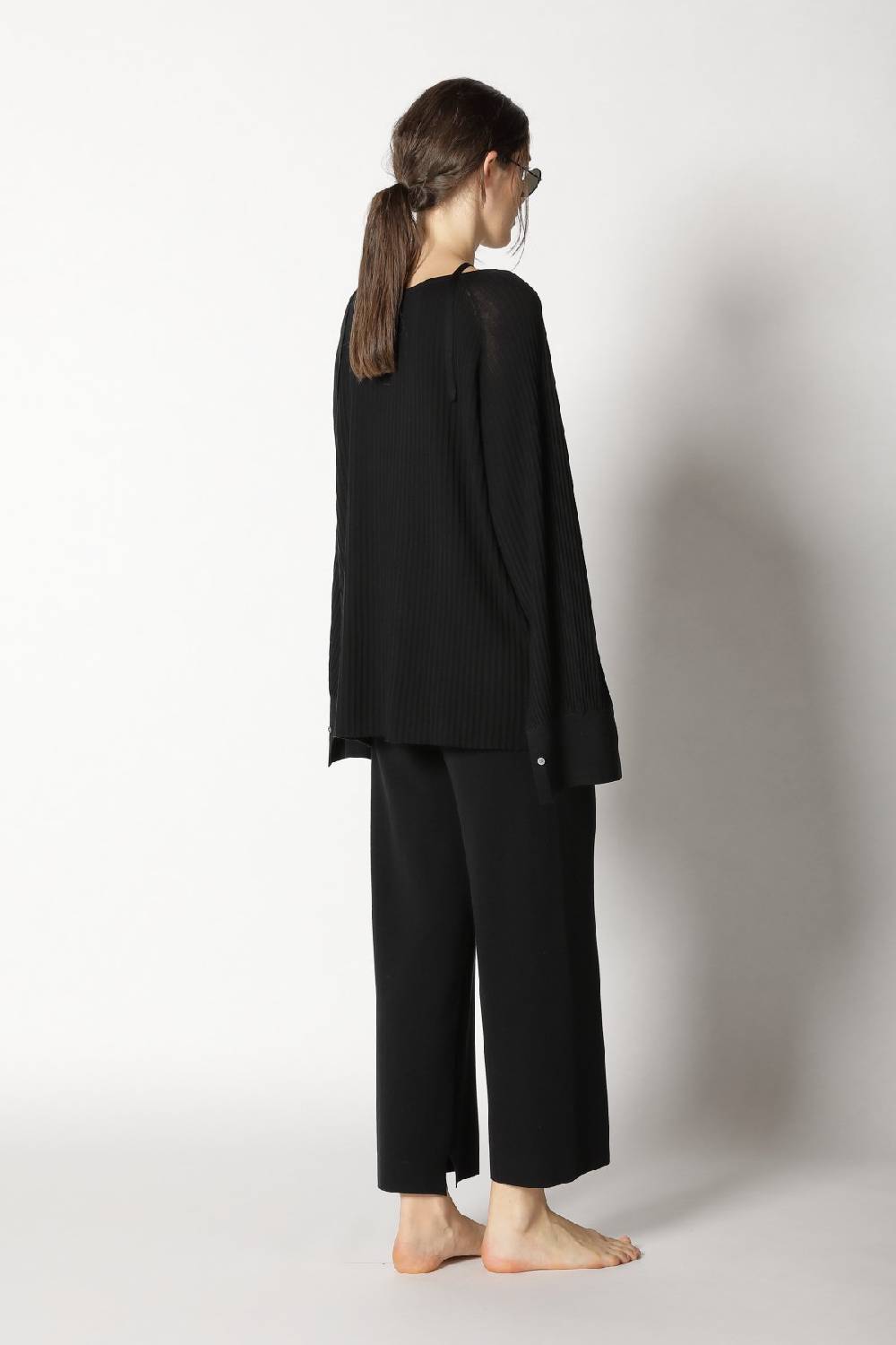 Sminfinity plissé drape tunic + milano culotte Fabrikladen