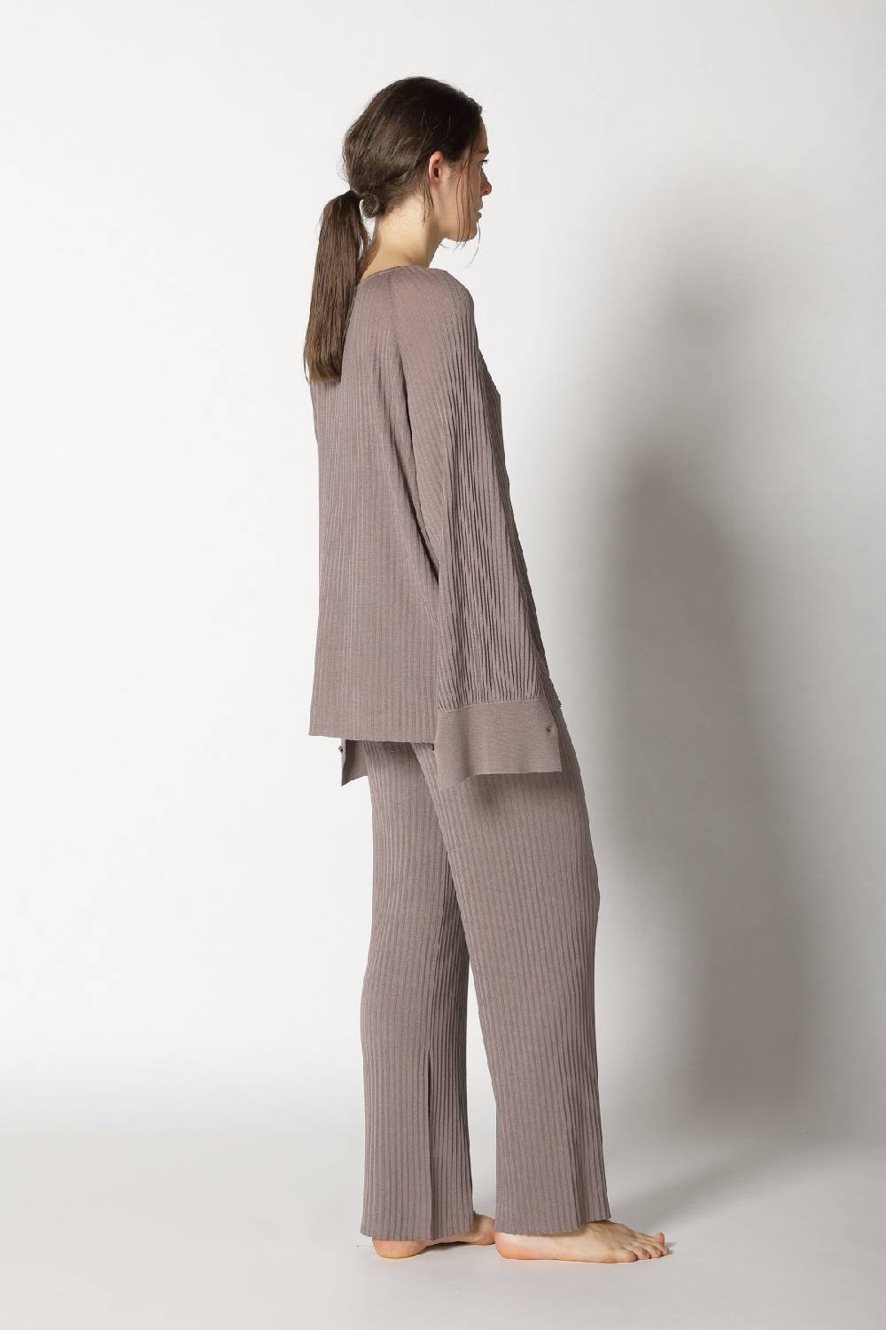 Sminfinity plissé drape tunic + plissé palazzo Outlet