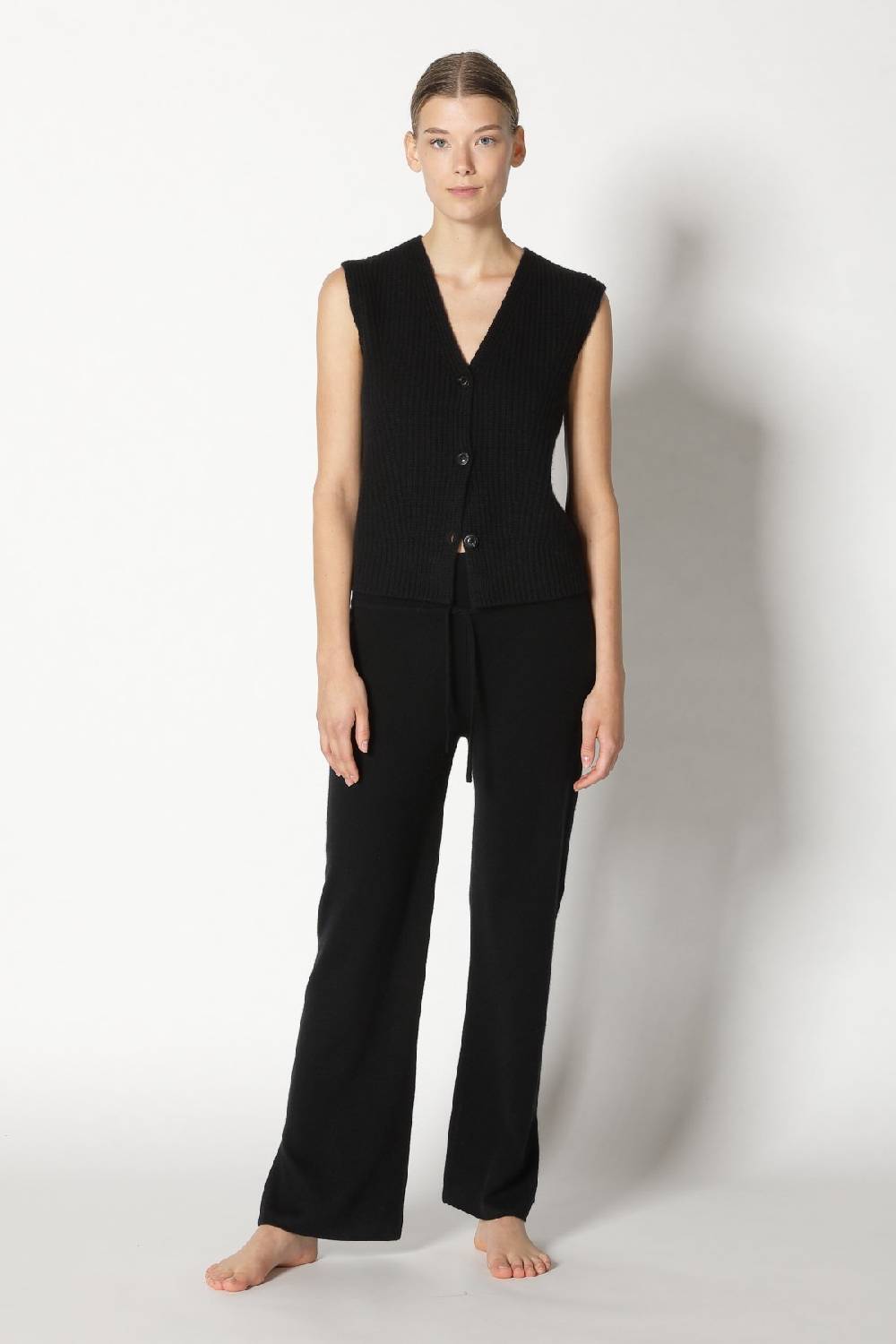 Sminfinity pure icon rib vest + pure slitted pants im Angebot