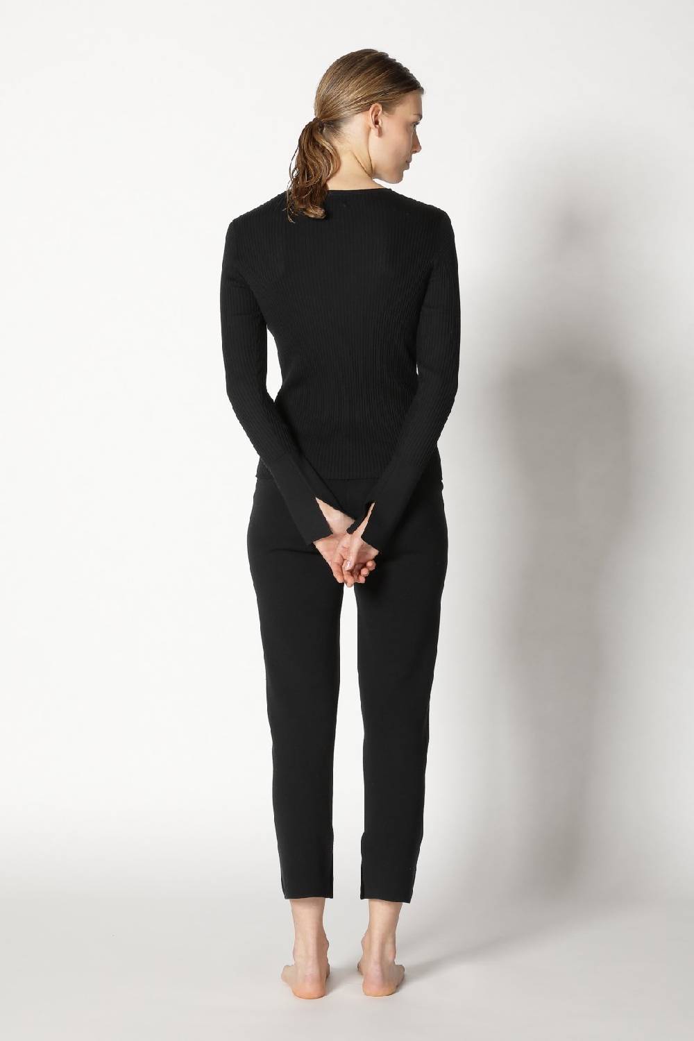 Sminfinity silky rib crew jumper + silky cropped pants Meist gekauft