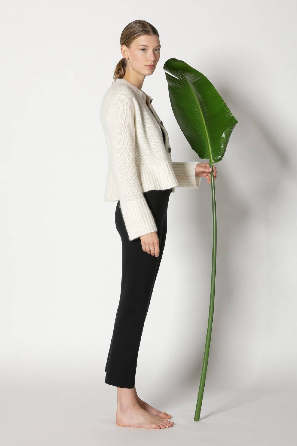 Sminfinity fluffy cropped jacket + silky cropped pants Blitzverkäufe