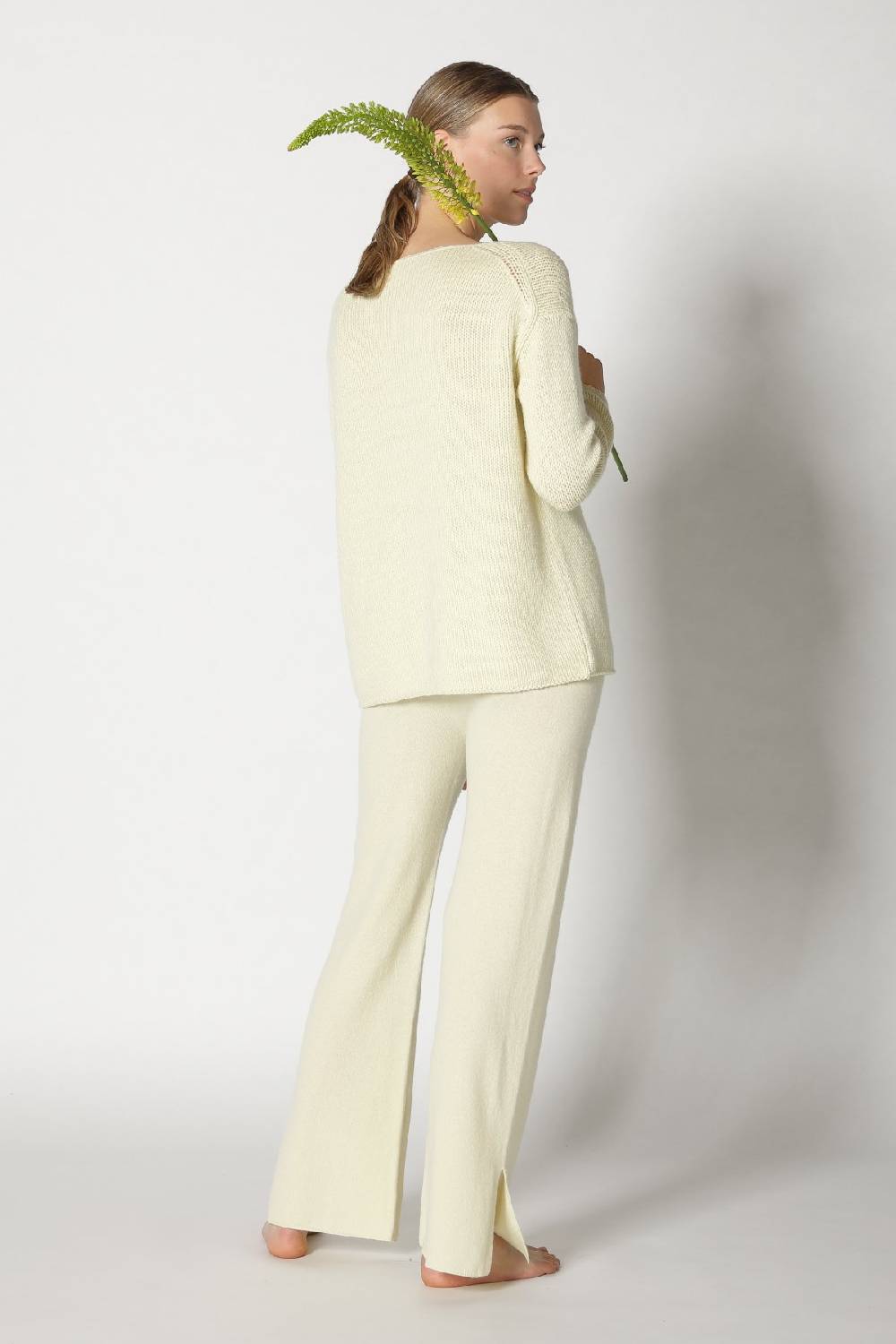 Sminfinity pure multi-ply jumper + pure slitted pants Sonderangebot