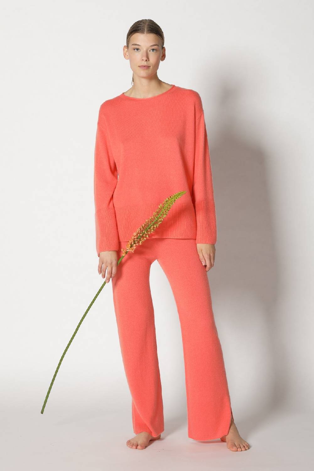 Sminfinity pure A jumper + pure slitted pants Großer Ausverkauf