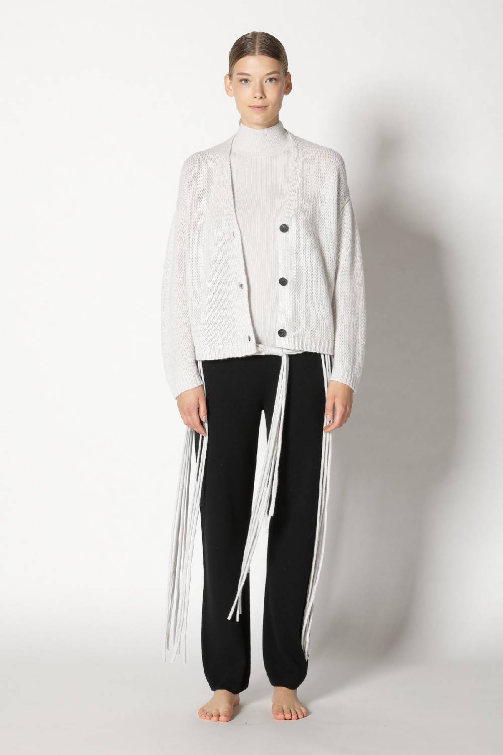 Sminfinity chilly loose & tight cardy + chilly fitted top + chilly pants + hang loose ring belt