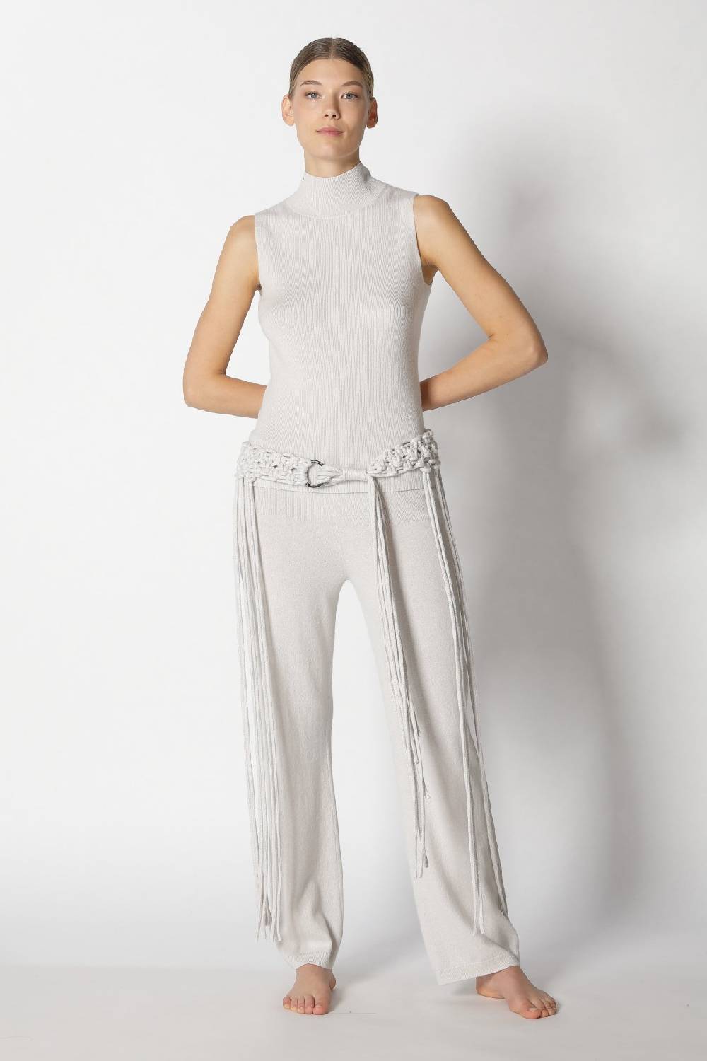 Sminfinity chilly fitted top + chilly pants + hang loose knot belt Valentinstagsangebot
